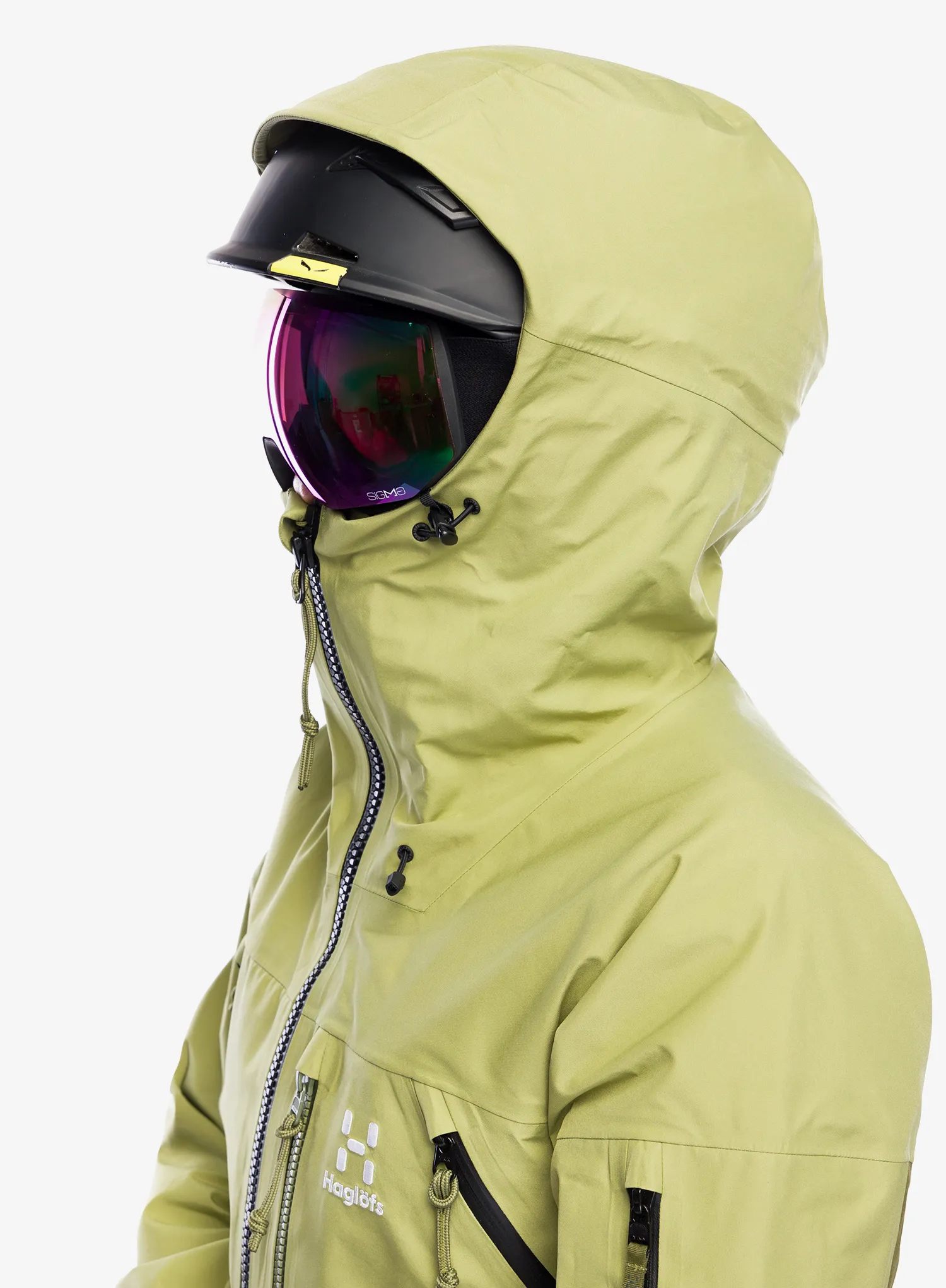 Dámská nepromokavá bunda s membránou Haglofs Vassi GTX Jacket - thyme green/olive green