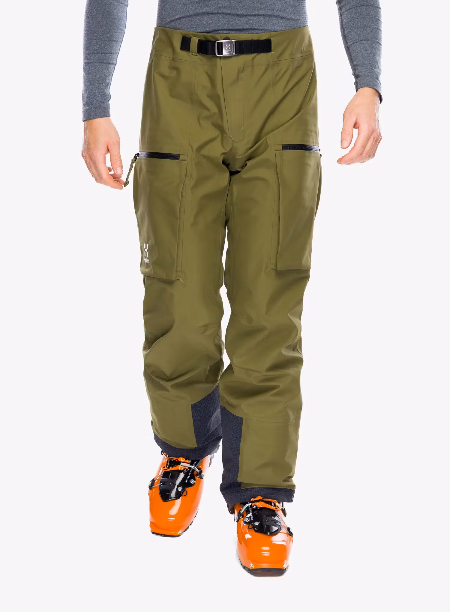 Lyžařské kalhoty Haglofs Vassi GTX Pant - olive green