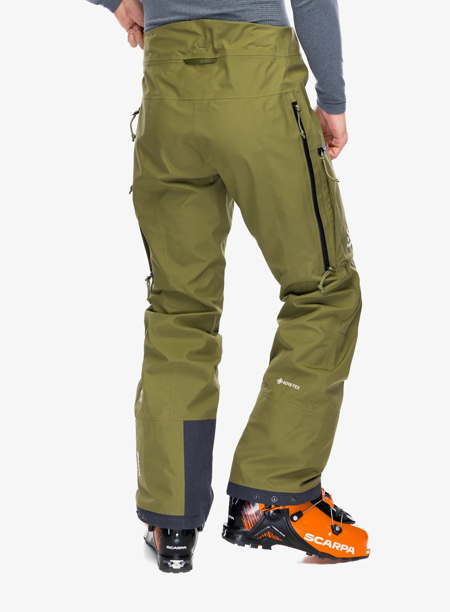 Lyžařské kalhoty Haglofs Vassi GTX Pant - olive green