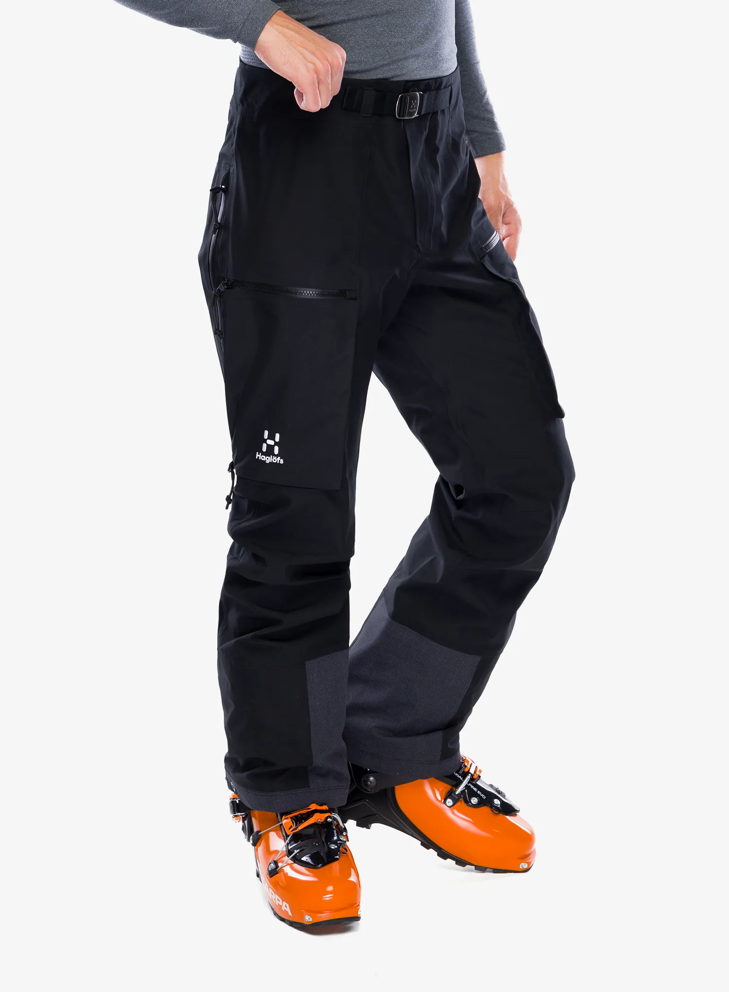 Lyžařské kalhoty Haglofs Vassi GTX Pant - true black