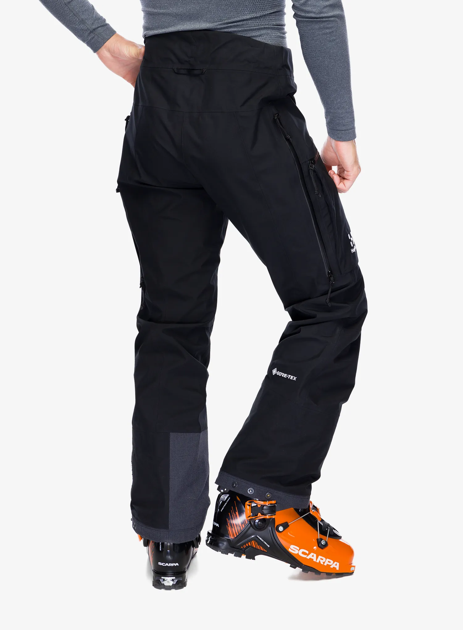 Lyžařské kalhoty Haglofs Vassi GTX Pant - true black