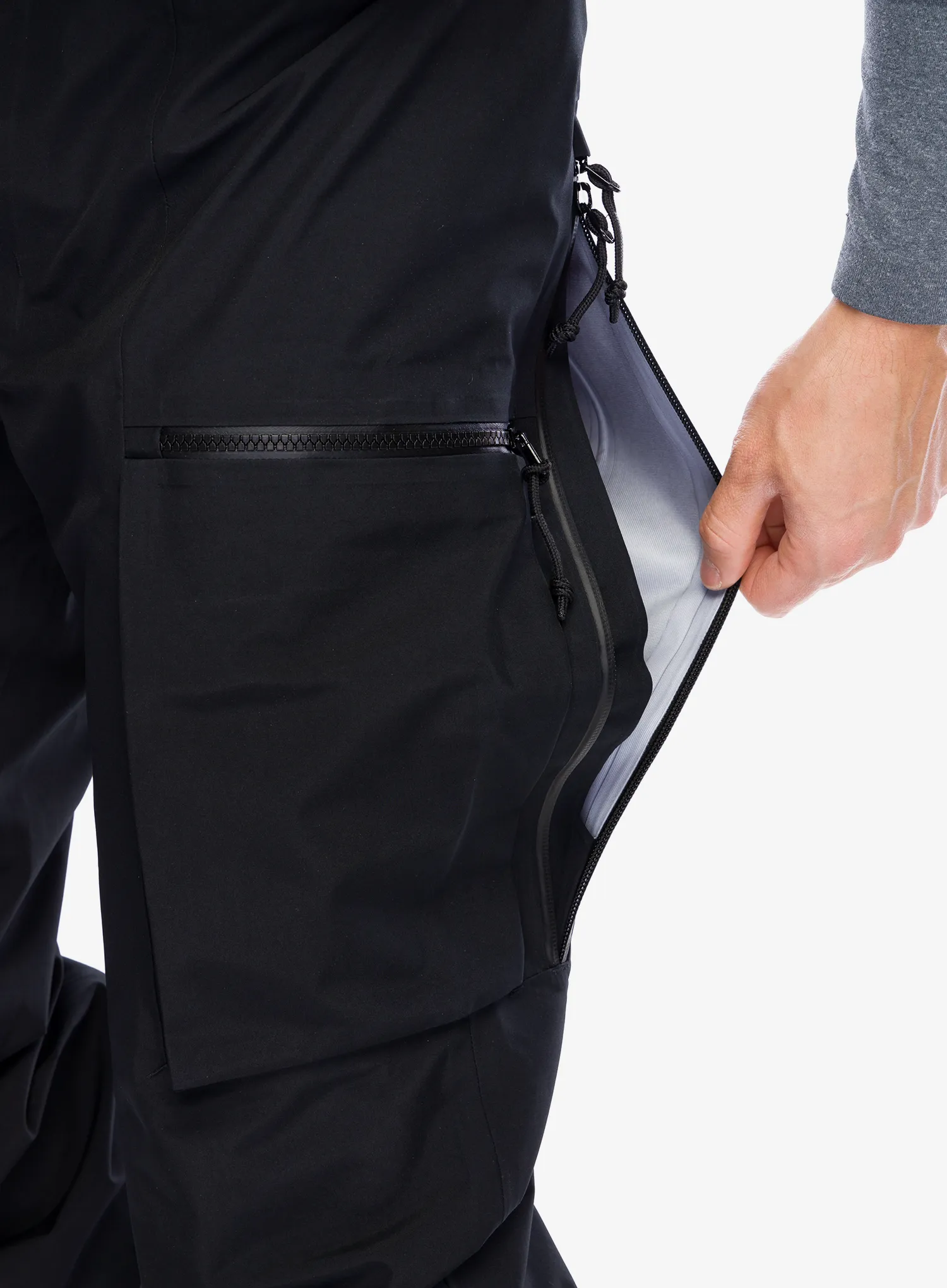 Lyžařské kalhoty Haglofs Vassi GTX Pant - true black