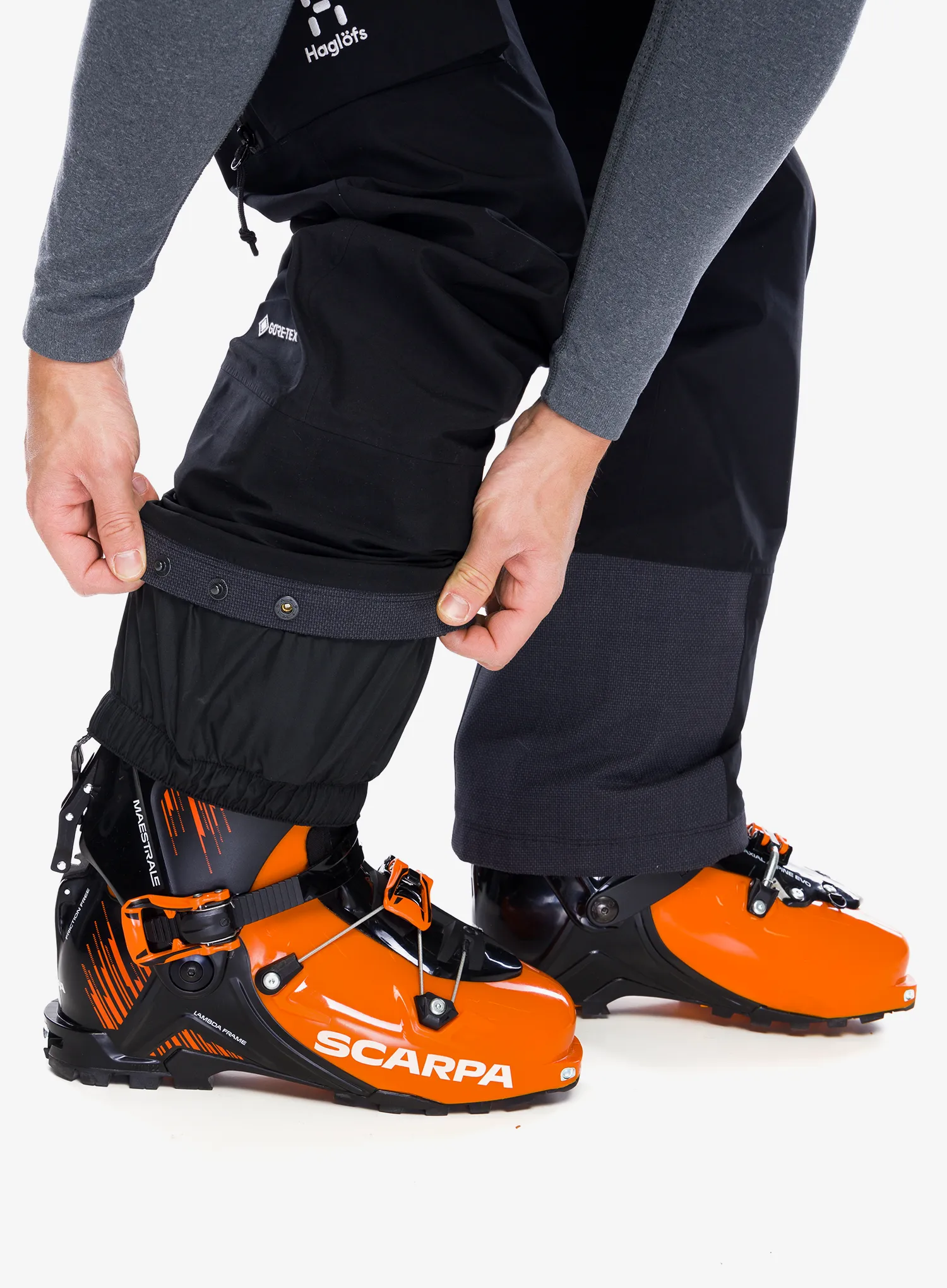 Lyžařské kalhoty Haglofs Vassi GTX Pant - true black