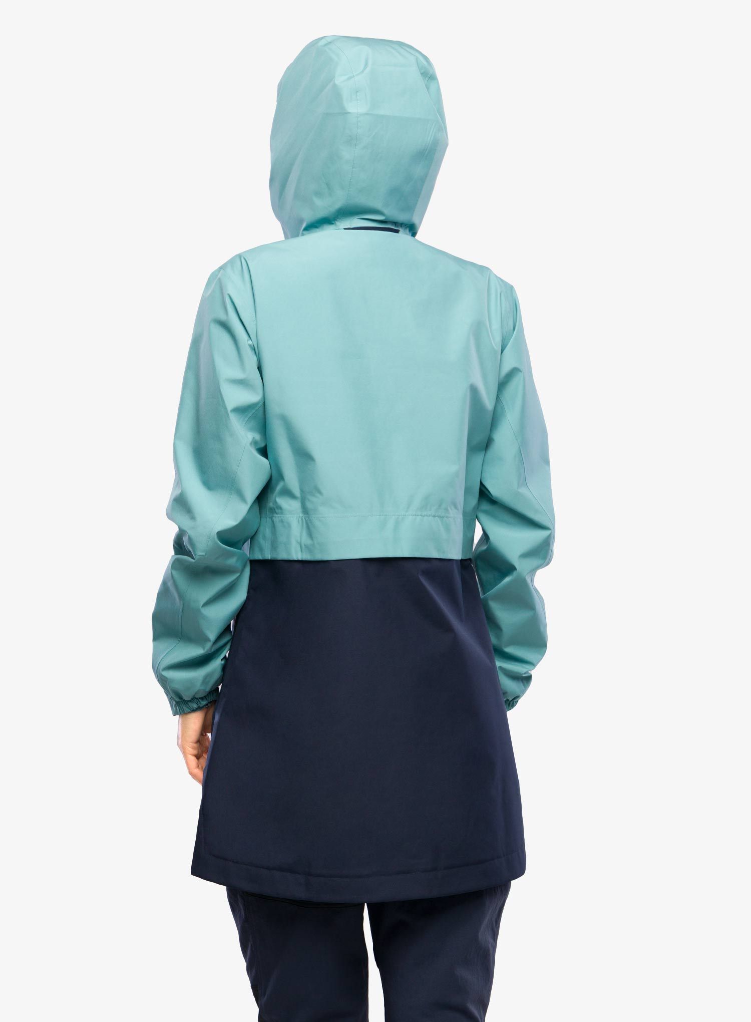 GORE TEX bunda dámská Haglofs Wilda GTX Parka - frost blue/tarn blue