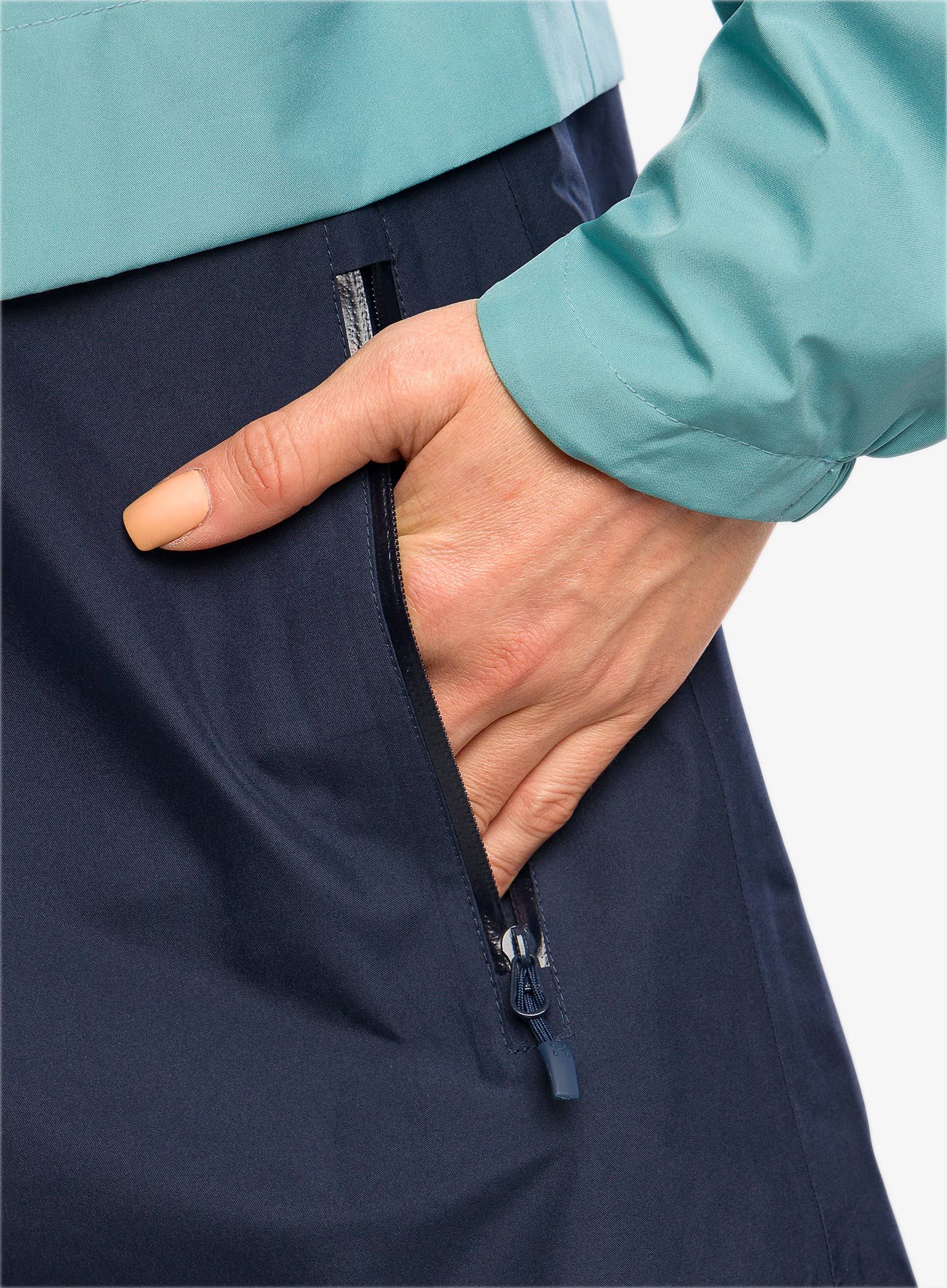 GORE TEX bunda dámská Haglofs Wilda GTX Parka - frost blue/tarn blue