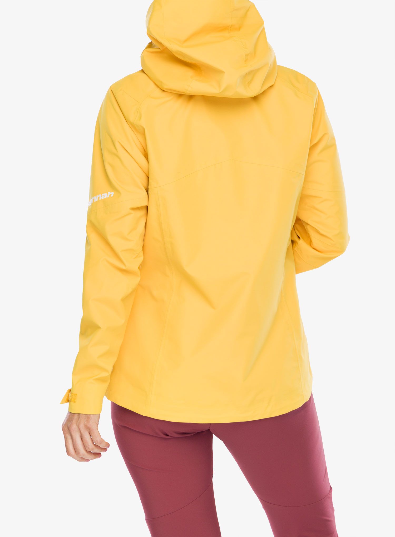 Dámská nepromokavá bunda s membránou Hannah Abigail - amber yellow