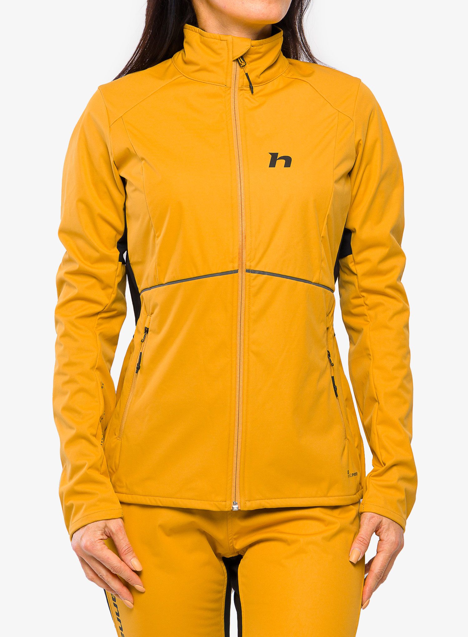 Dámská softshellová bunda Hannah Alison - golden yellow/anthracite