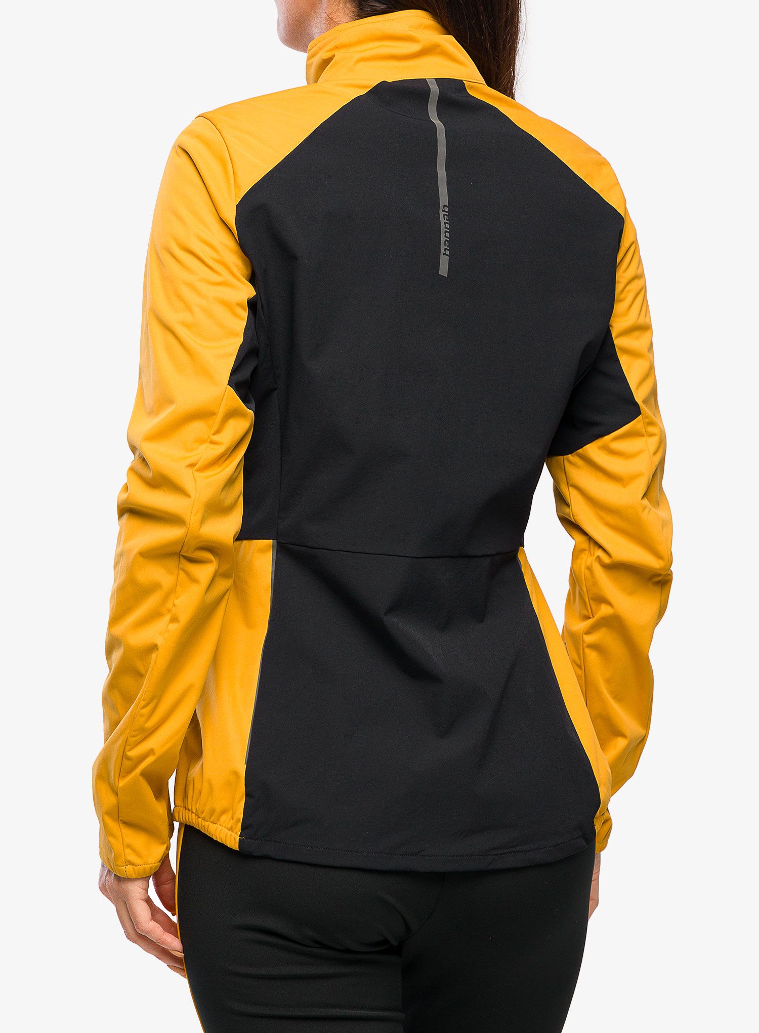 Dámská softshellová bunda Hannah Alison - golden yellow/anthracite