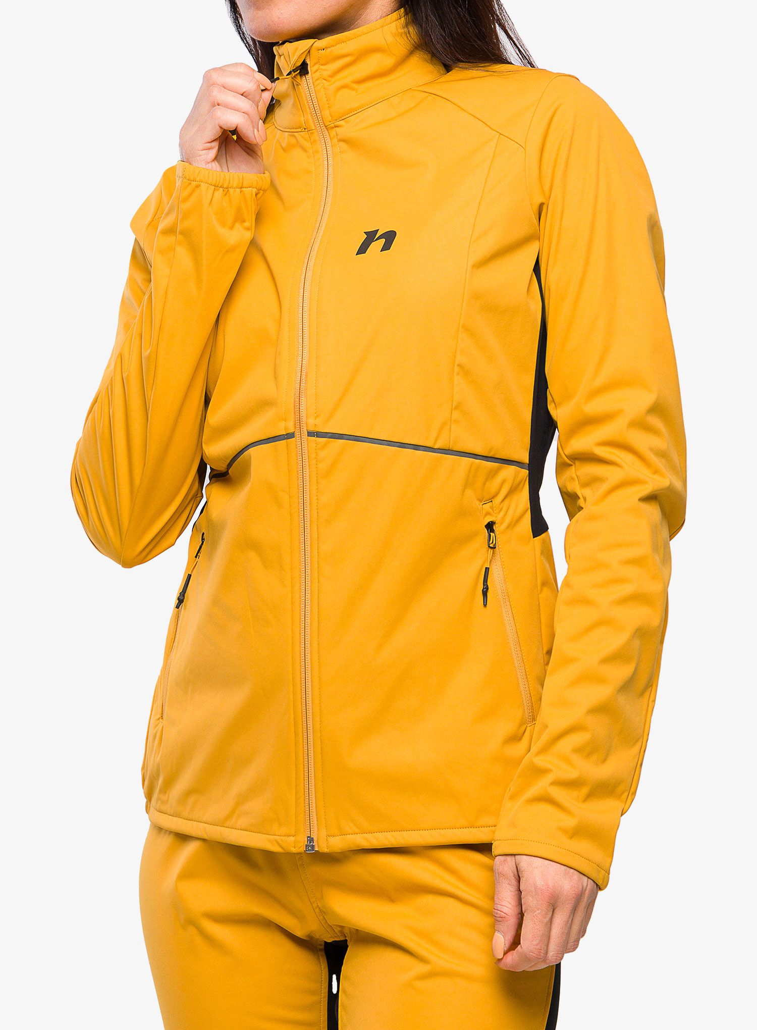 Dámská softshellová bunda Hannah Alison - golden yellow/anthracite