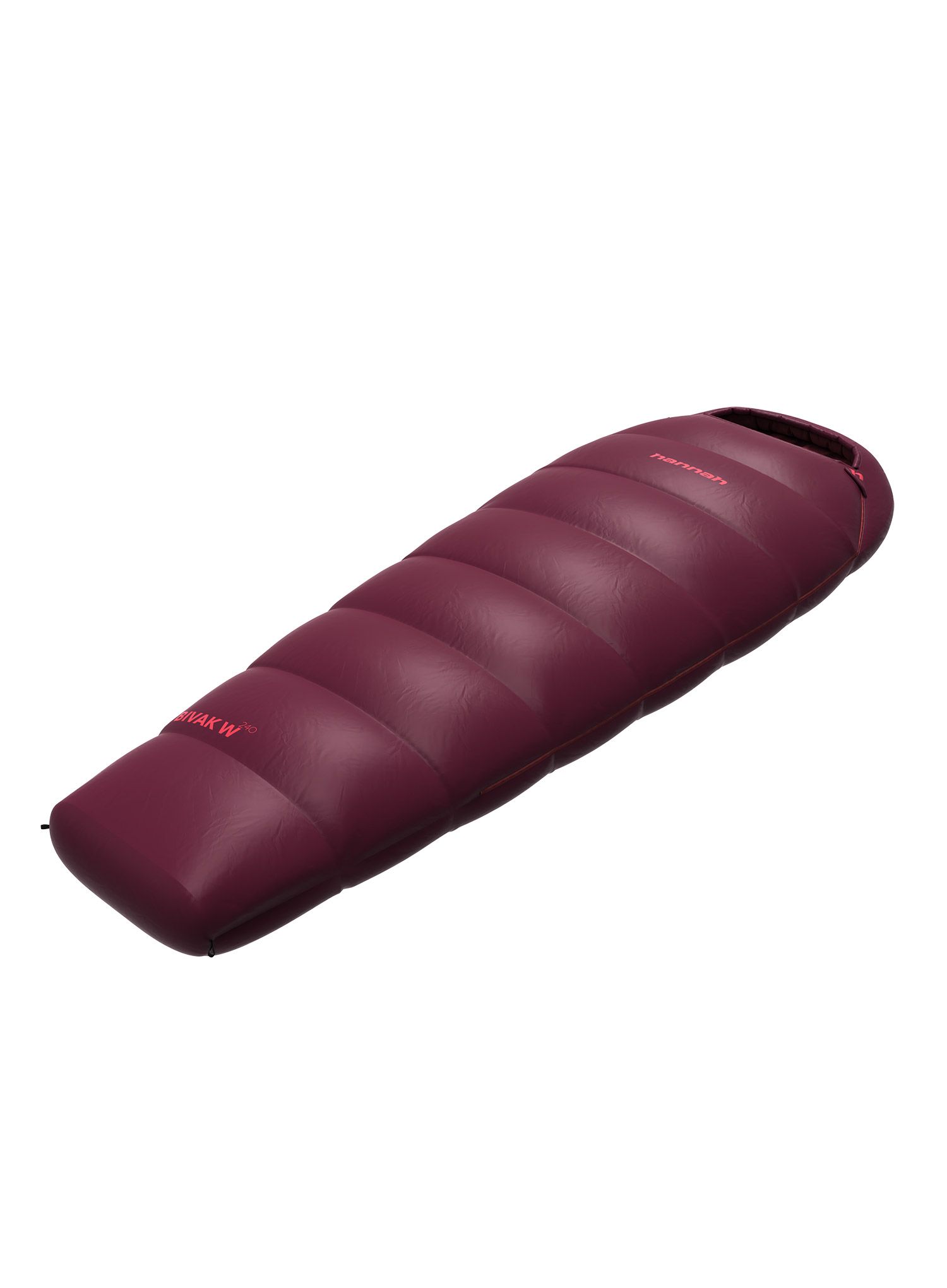 Dámský syntetický spací pytel Hannah Bivak W 240 (175 cm) - rhododendron/poppy red II