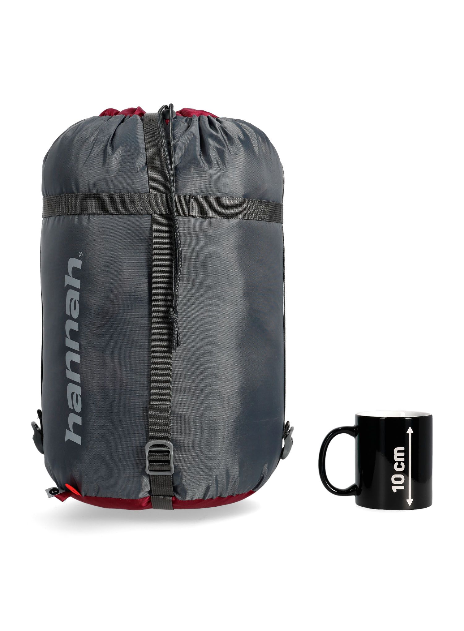 Dámský syntetický spací pytel Hannah Bivak W 240 (175 cm) - rhododendron/poppy red II