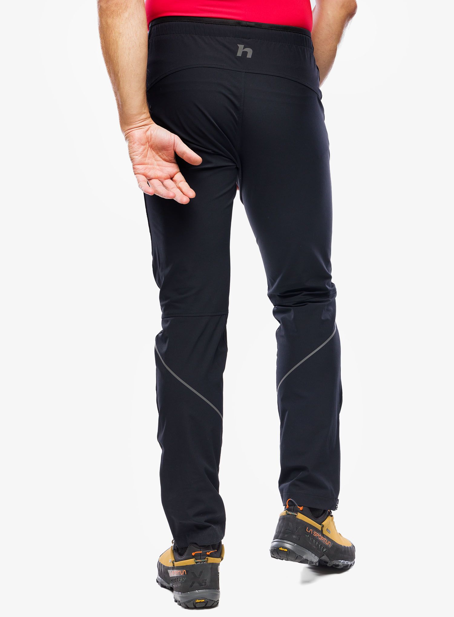 Softshell kalhoty Hannah Brock II - anthracite