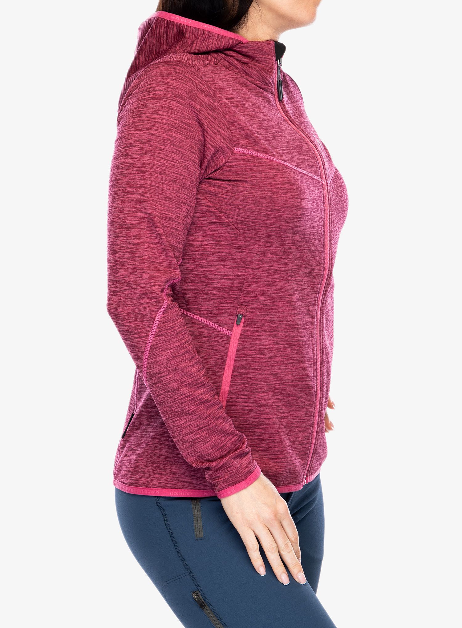 Dámská mikina s kapucí Hannah Dagnys Hoody - honeysuckle mel I