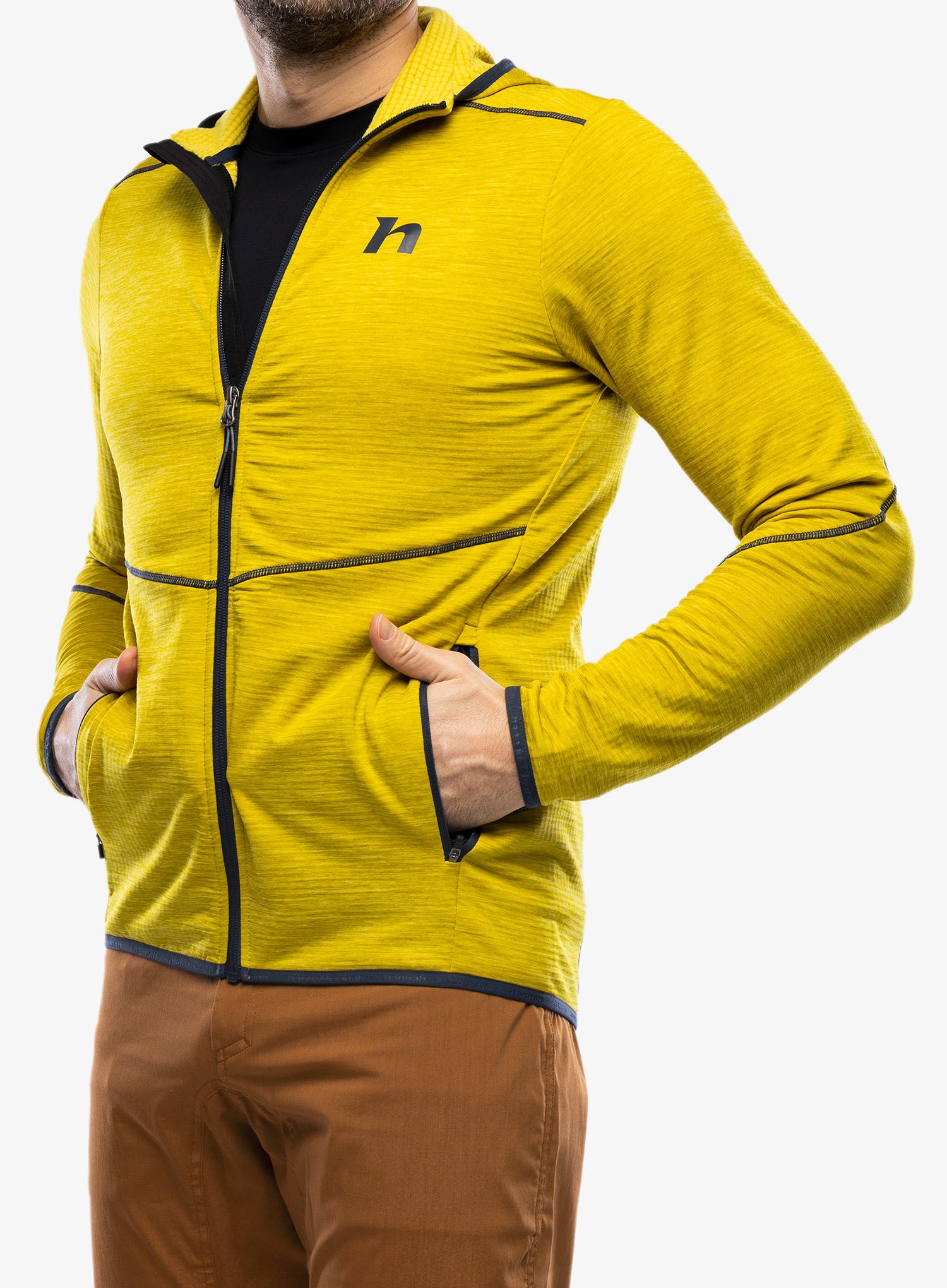 Mikina s kapucí Hannah Damar Hoody - citronelle mel