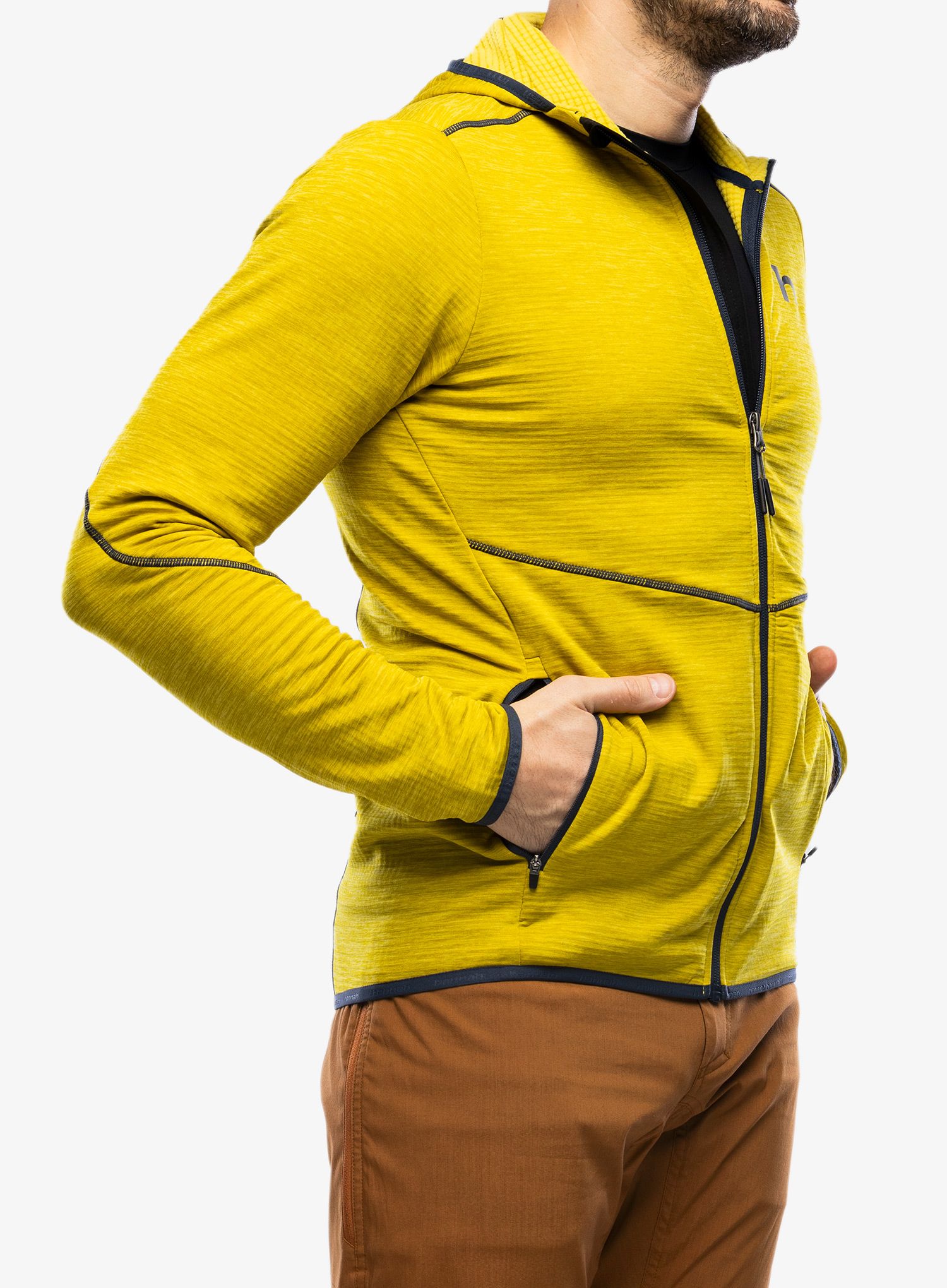 Mikina s kapucí Hannah Damar Hoody - citronelle mel