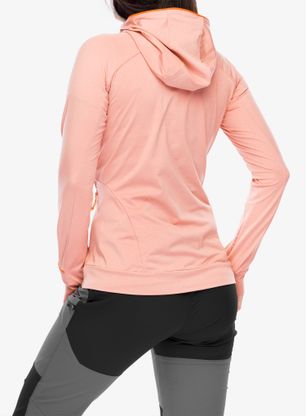 Dámská mikina s kapucí Hannah Eli Hoody - rosette mel