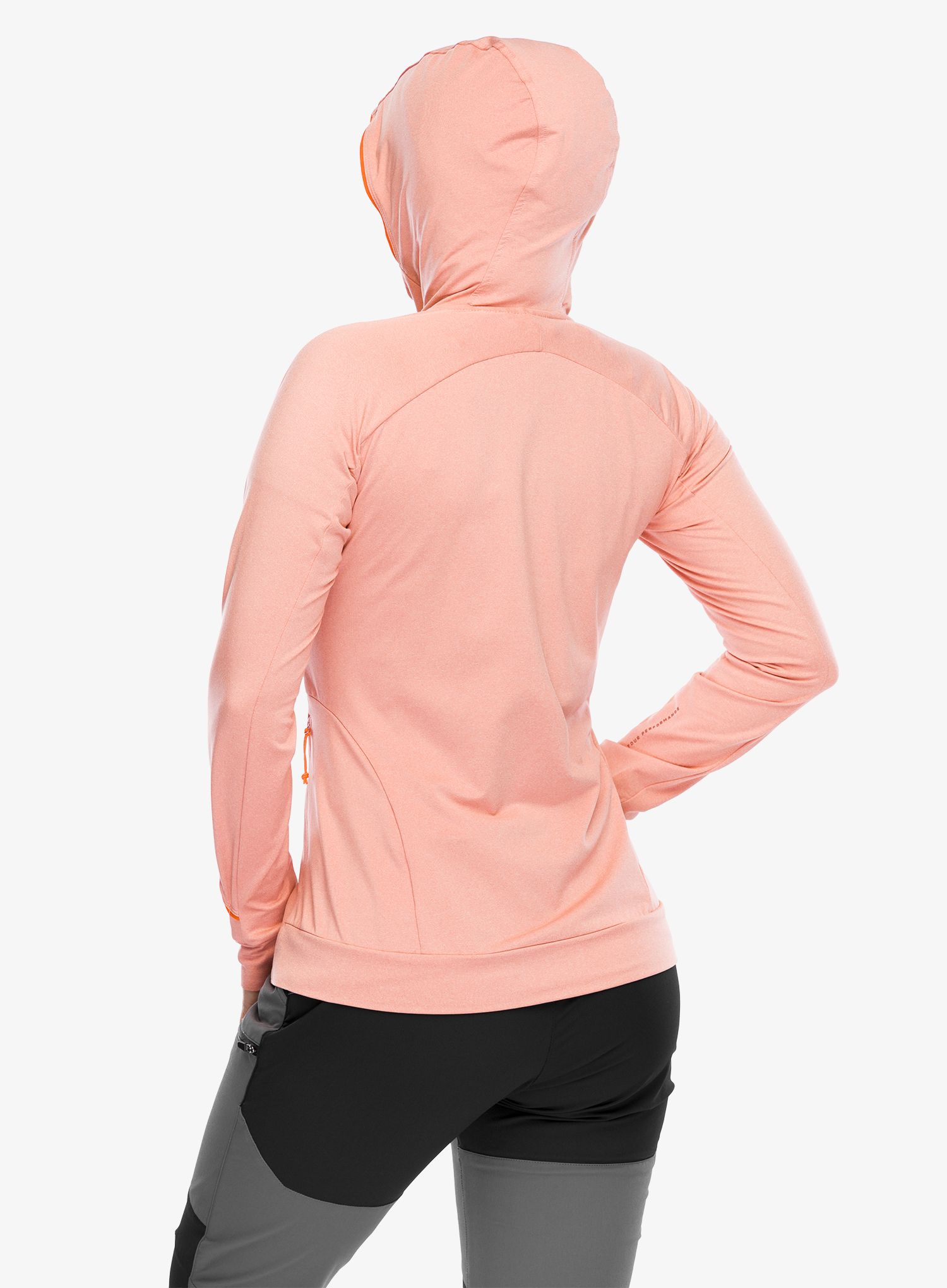 Dámská mikina s kapucí Hannah Eli Hoody - rosette mel