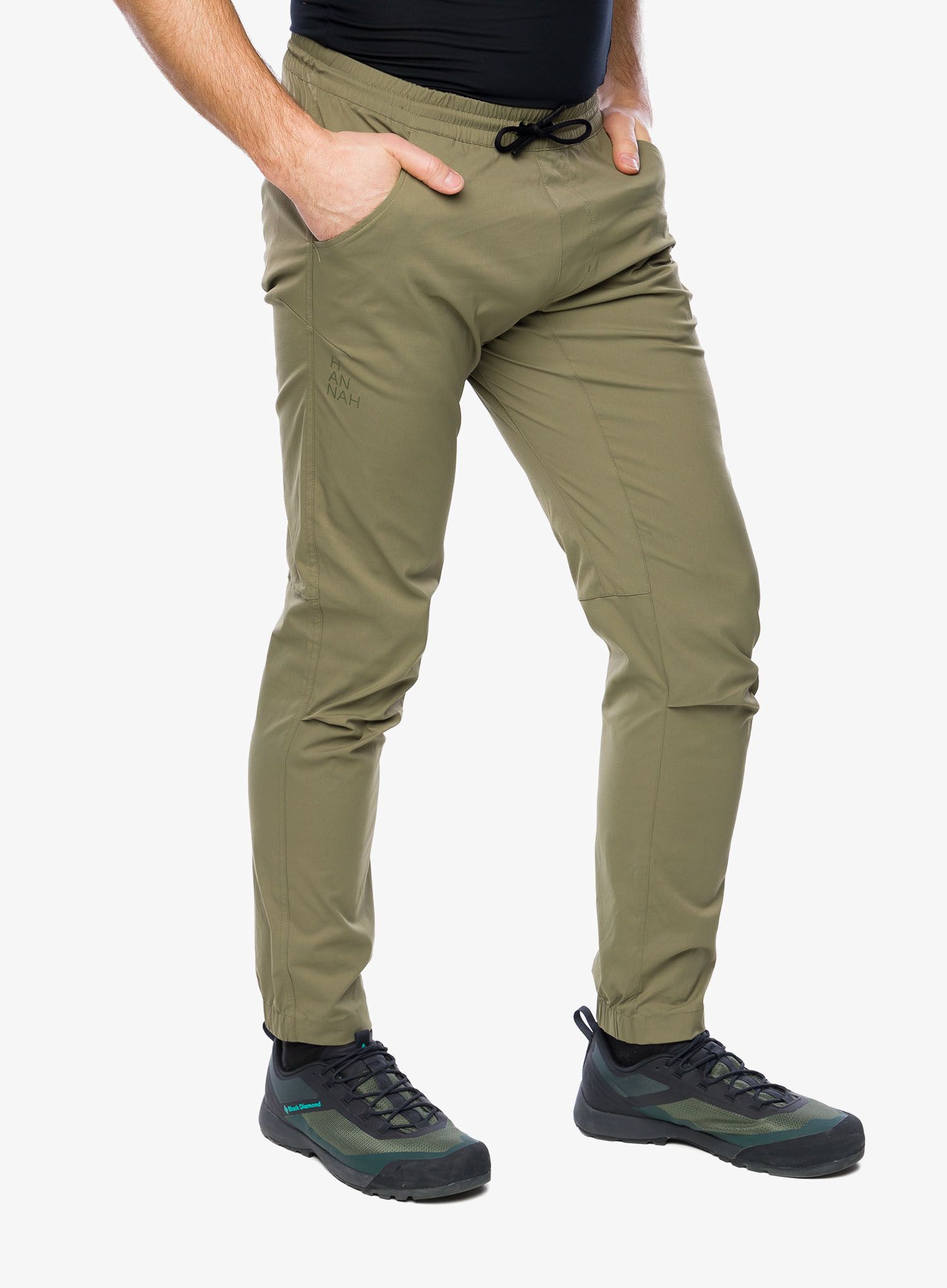 Turistické kalhoty Hannah Eras II - burnt olive