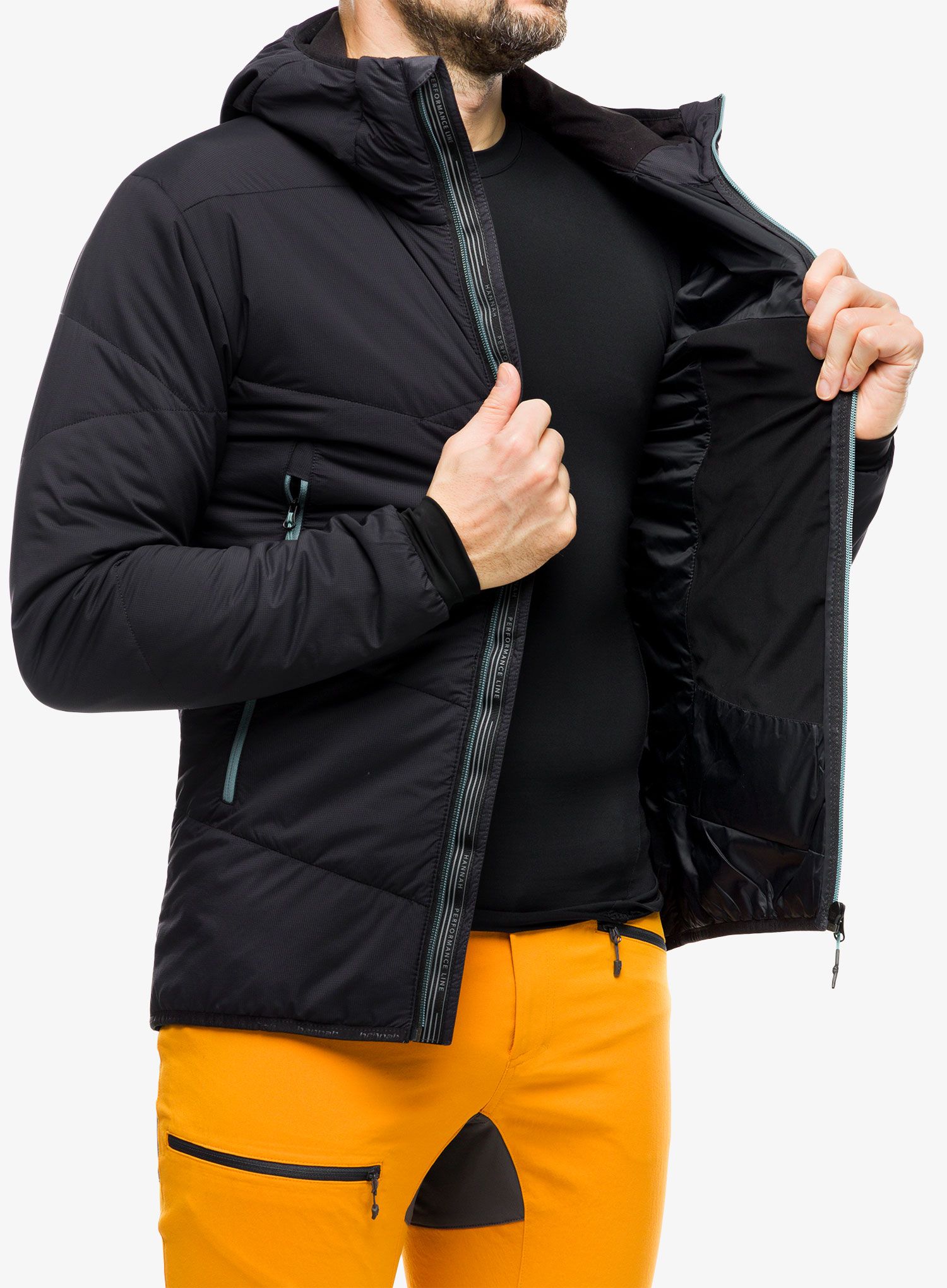 Zateplená bunda Hannah Gabber Hoody - anthracite