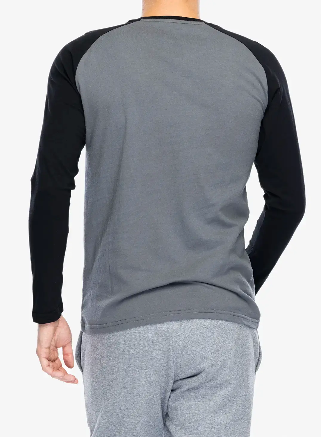 Longsleeve Hannah Hanes - steel gray/anthracite