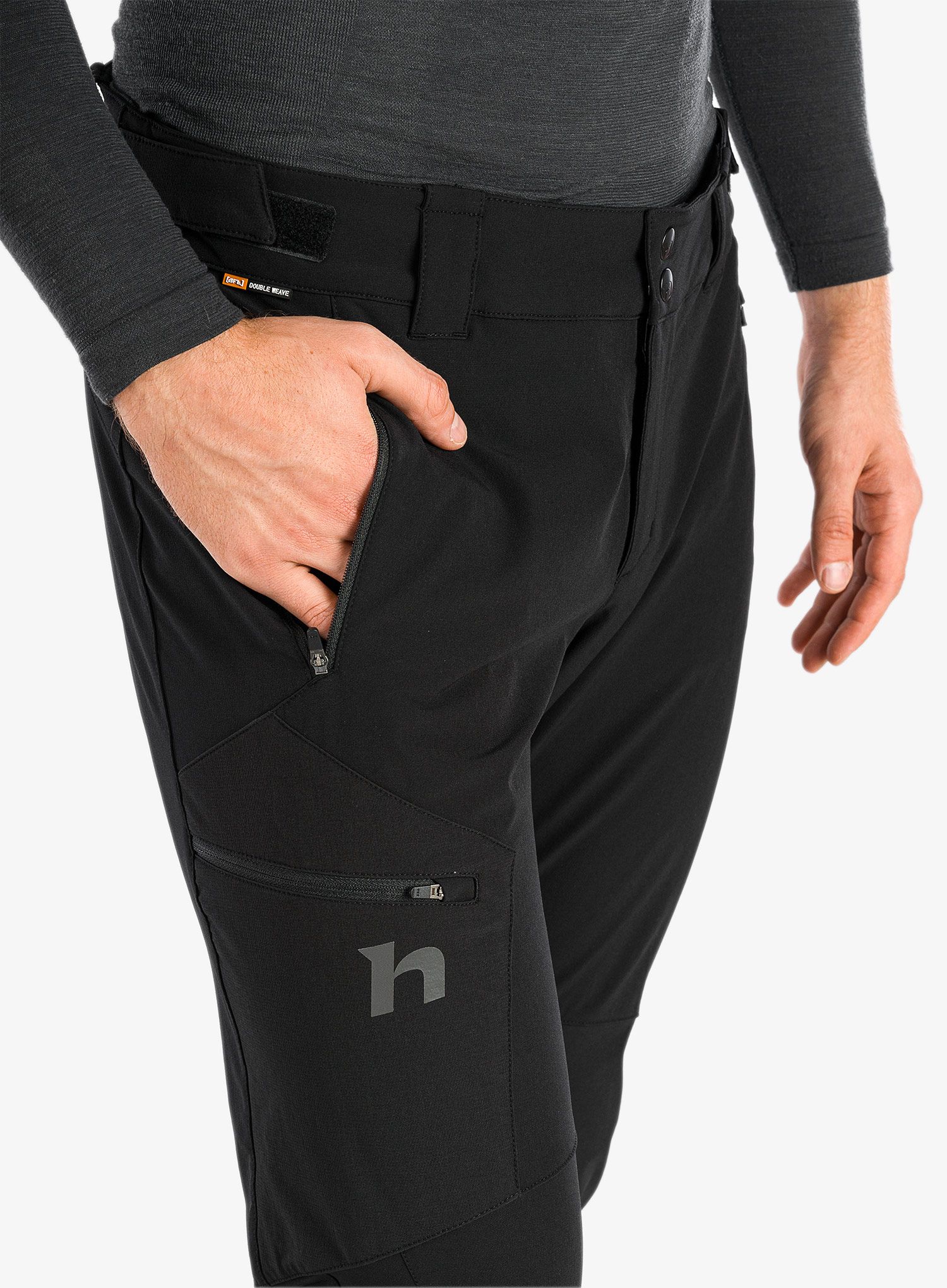 Softshellové kalhoty Hannah Huntley - anthracite II
