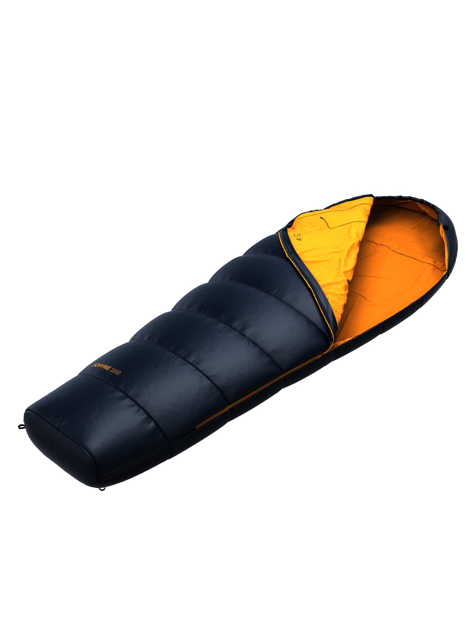 Spacák Hannah Joffre 200 (190 cm) - midnight navy/yellow II