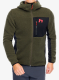 Fleecová bunda Hannah Kodiak Hoody - ivy green/anthracite