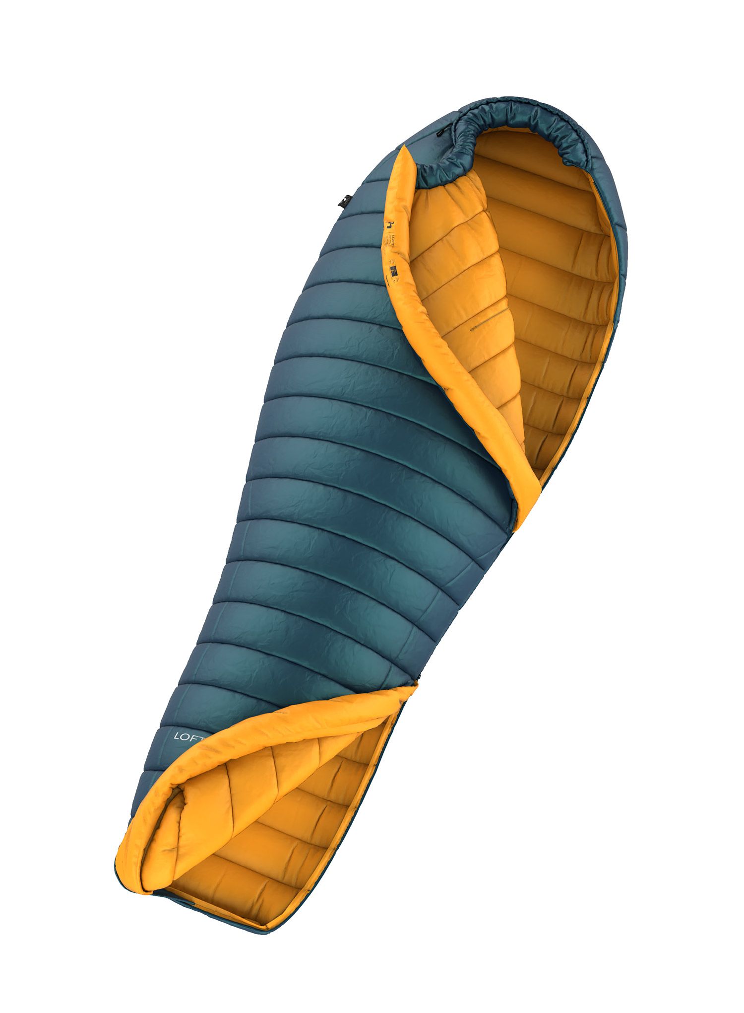 Péřový spacák Hannah Loft 250 (195 cm) - legion blue