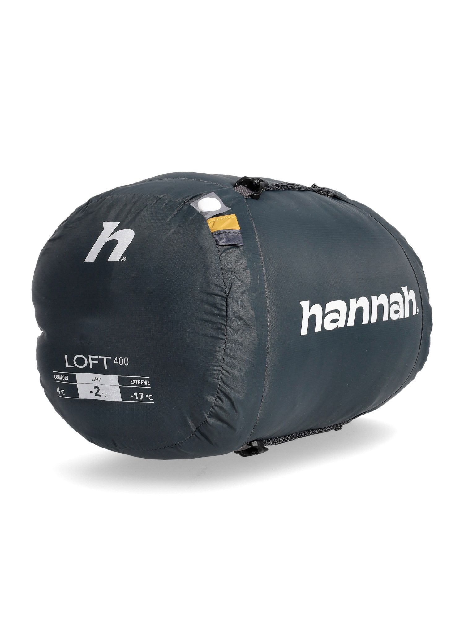 Péřový spacák Hannah Loft 400 (185 cm) - ebony