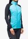 Dámská mikina na zip Hannah Makana - scuba blue/anthracite