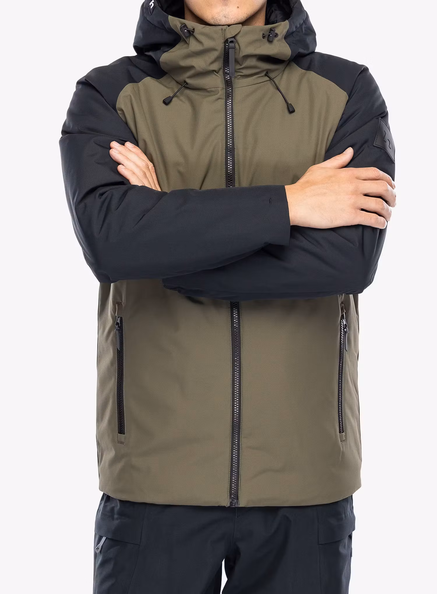 Lyžařská bunda Hannah Mascon II - dark olive/anthracite