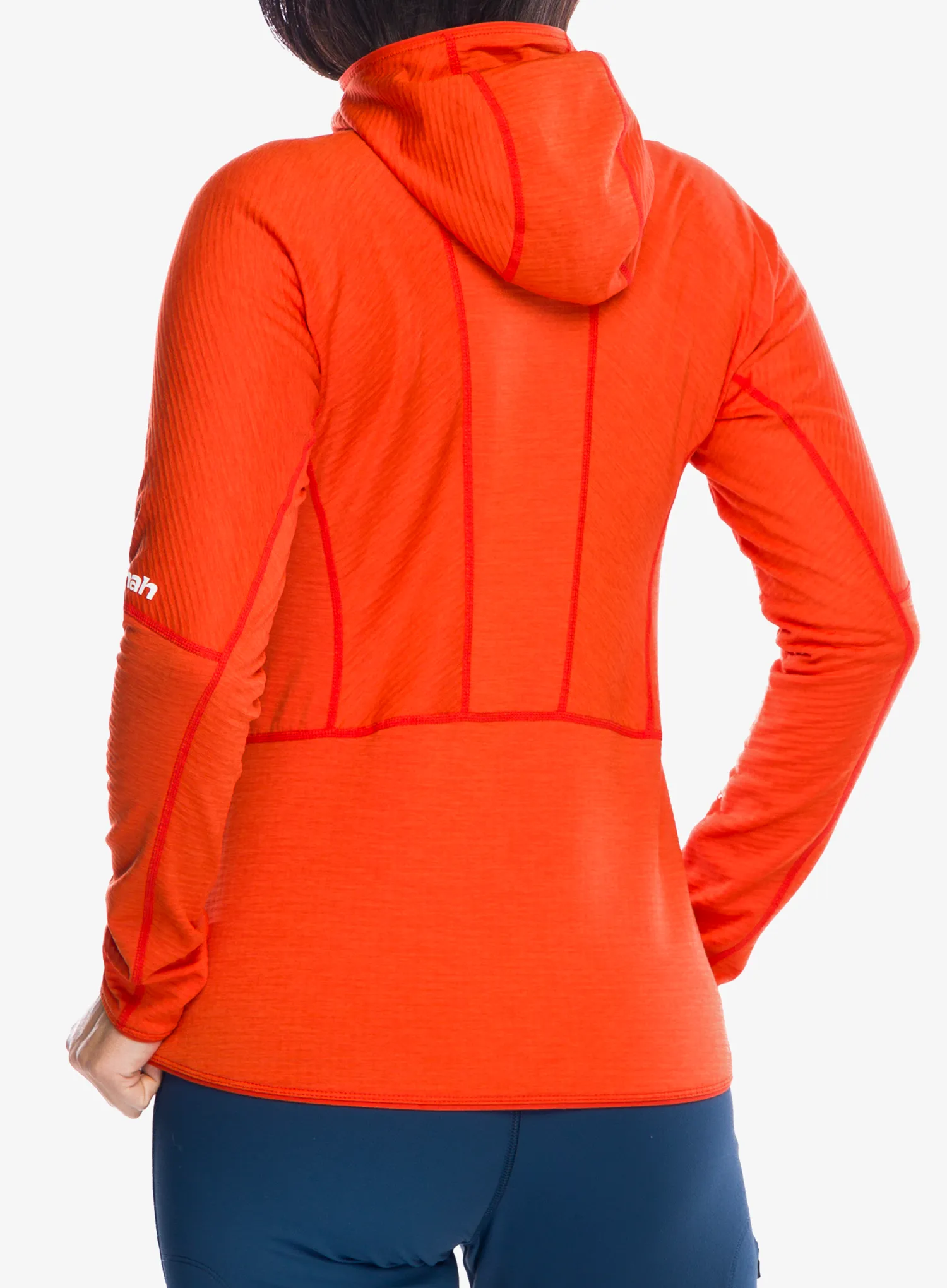 Dámská mikina s kapucí Hannah Meda Hoody - spicy orange mel