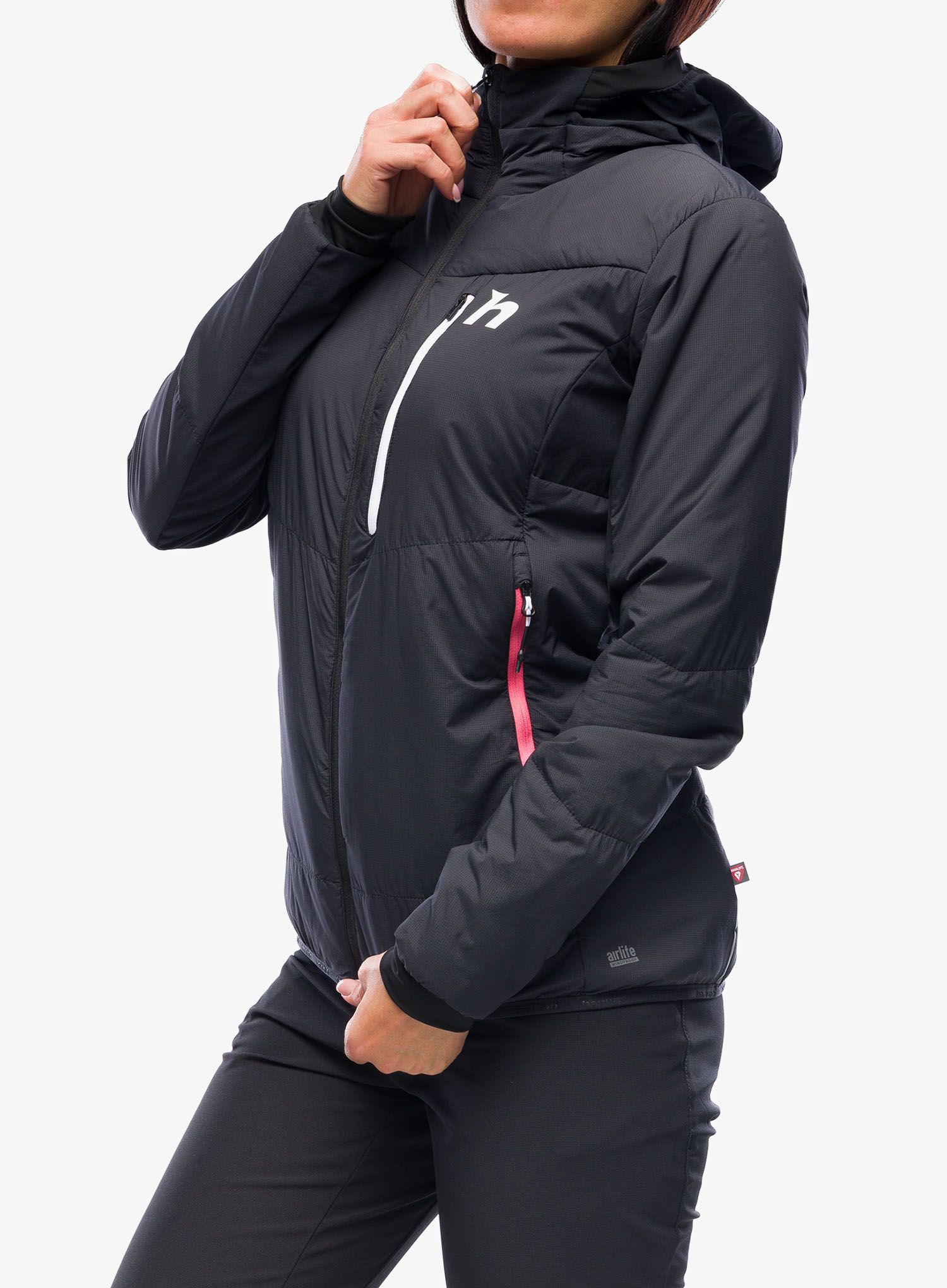 Damska bunda na skialpy Hannah Nava Hoody - anthracite