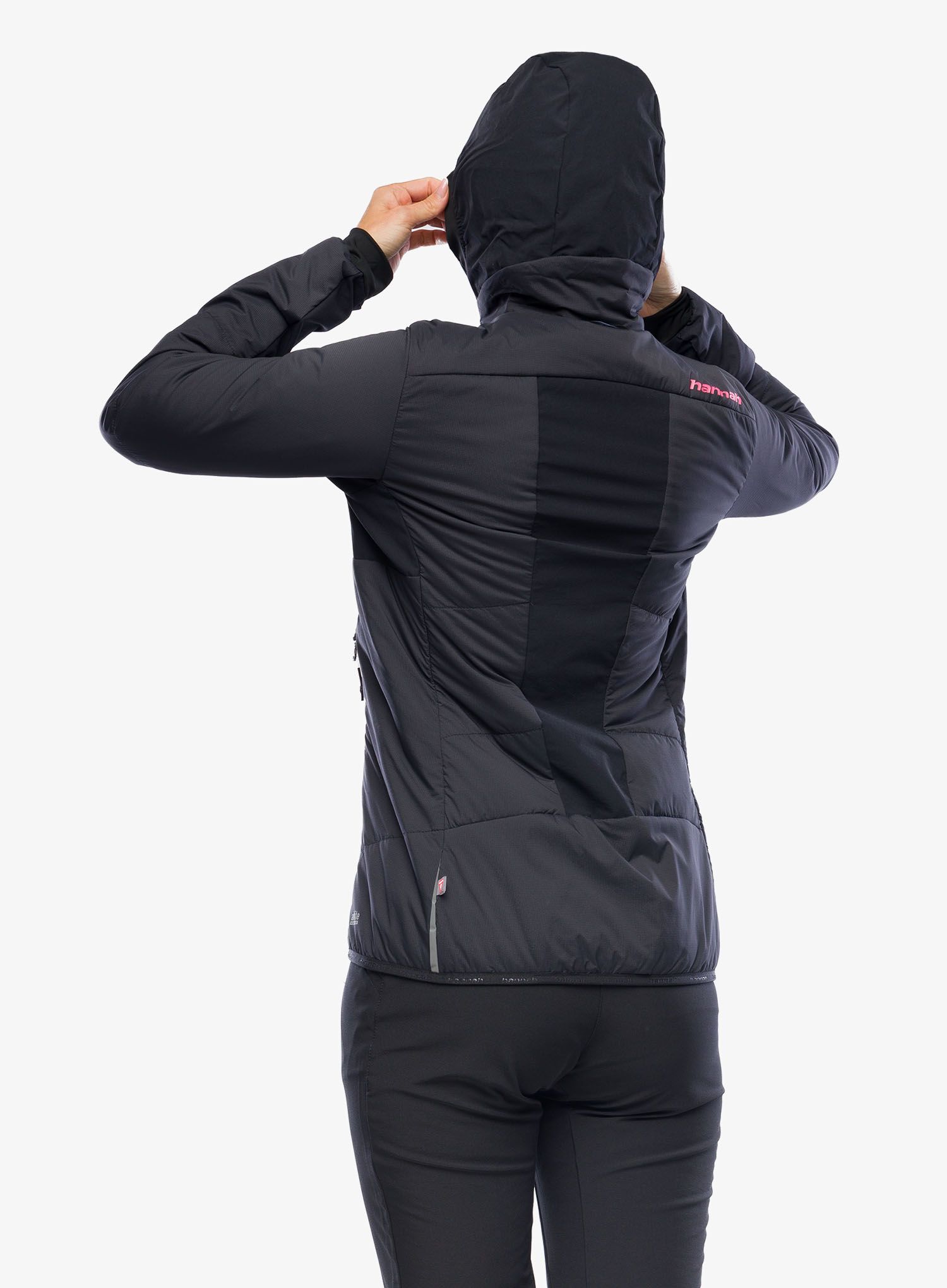 Damska bunda na skialpy Hannah Nava Hoody - anthracite