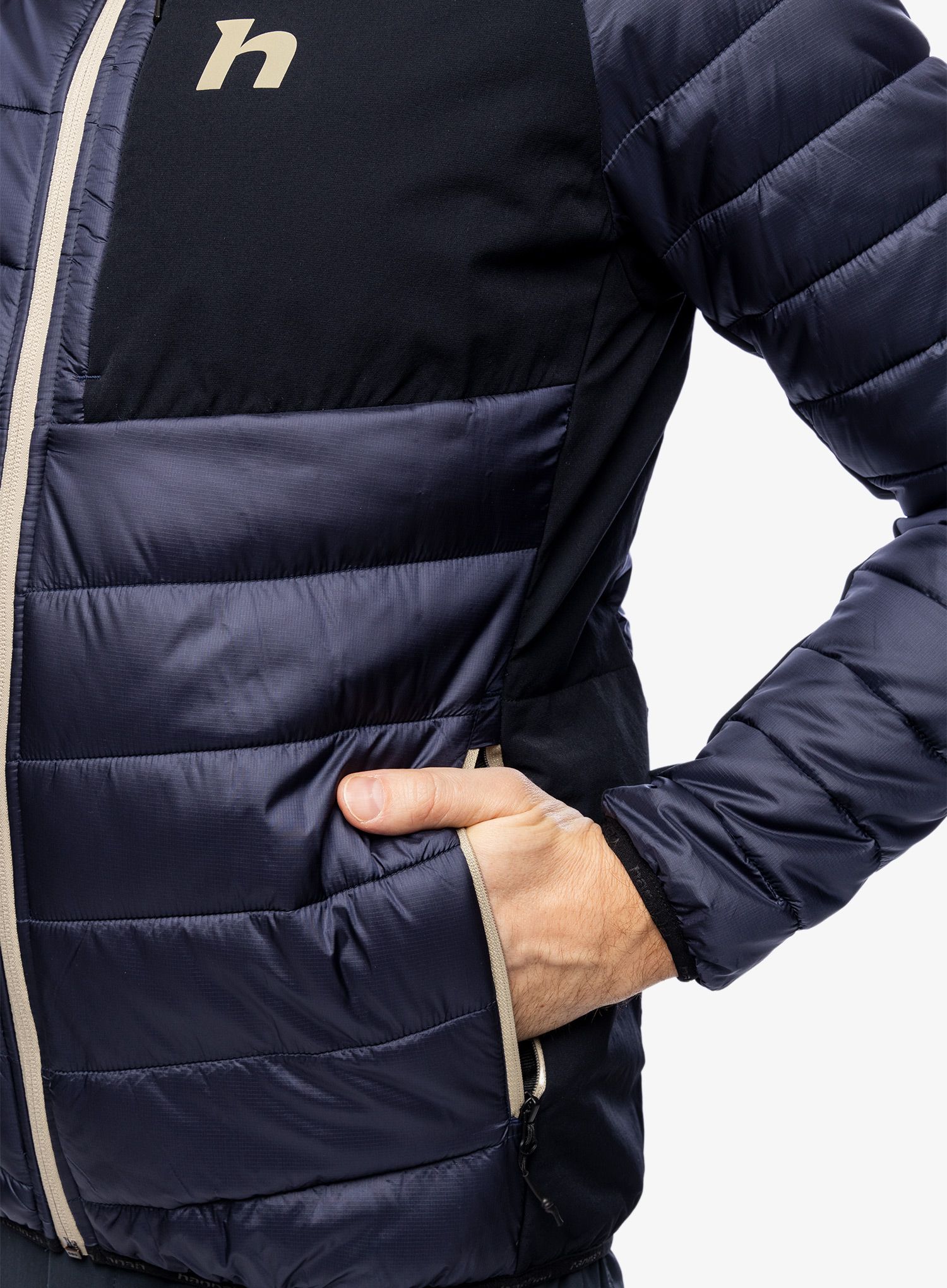 Zateplená bunda Hannah Revel Hoody - graphite/anthracite