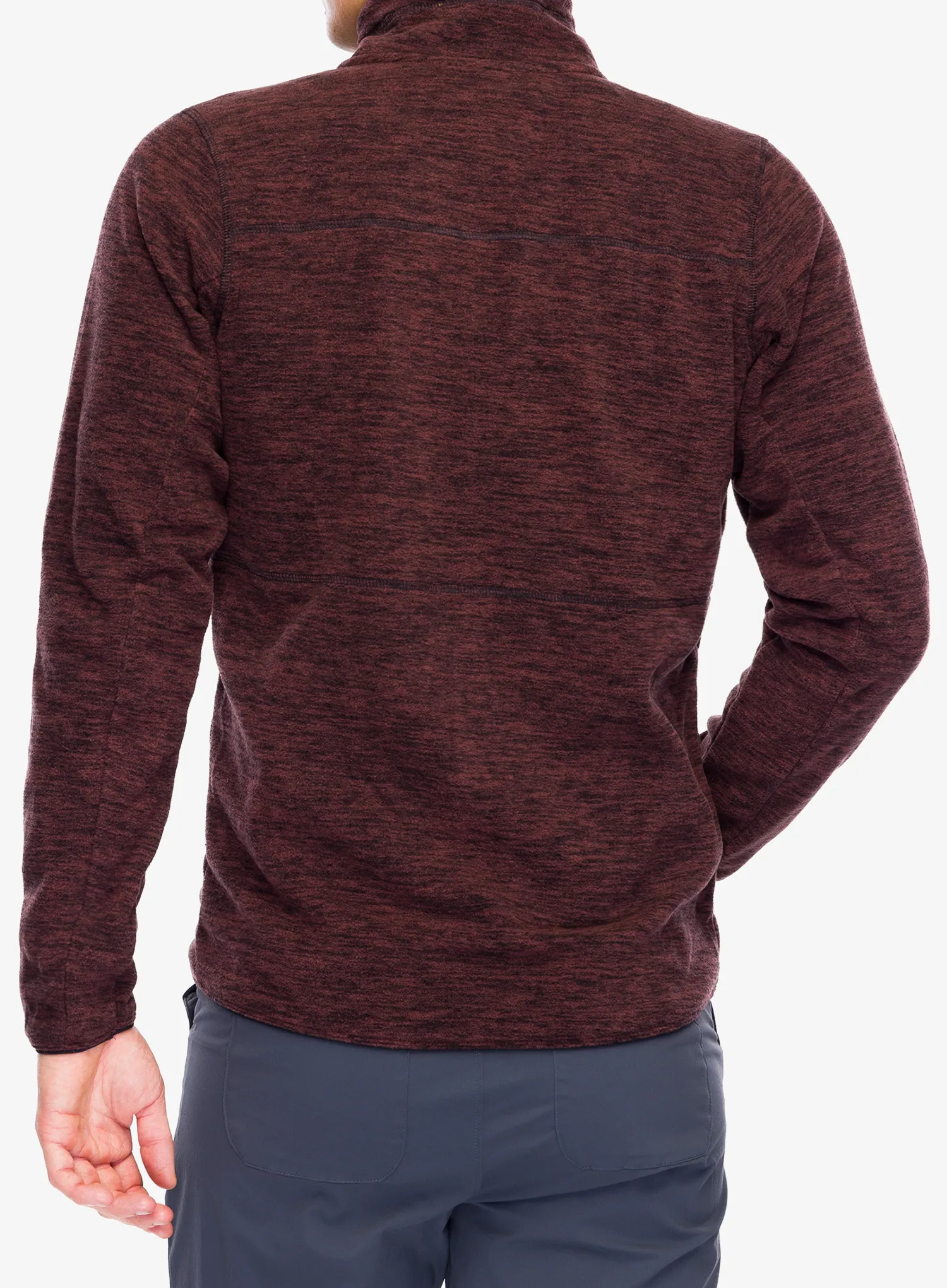 Fleece mikina Hannah Santon II - rum raisin mel
