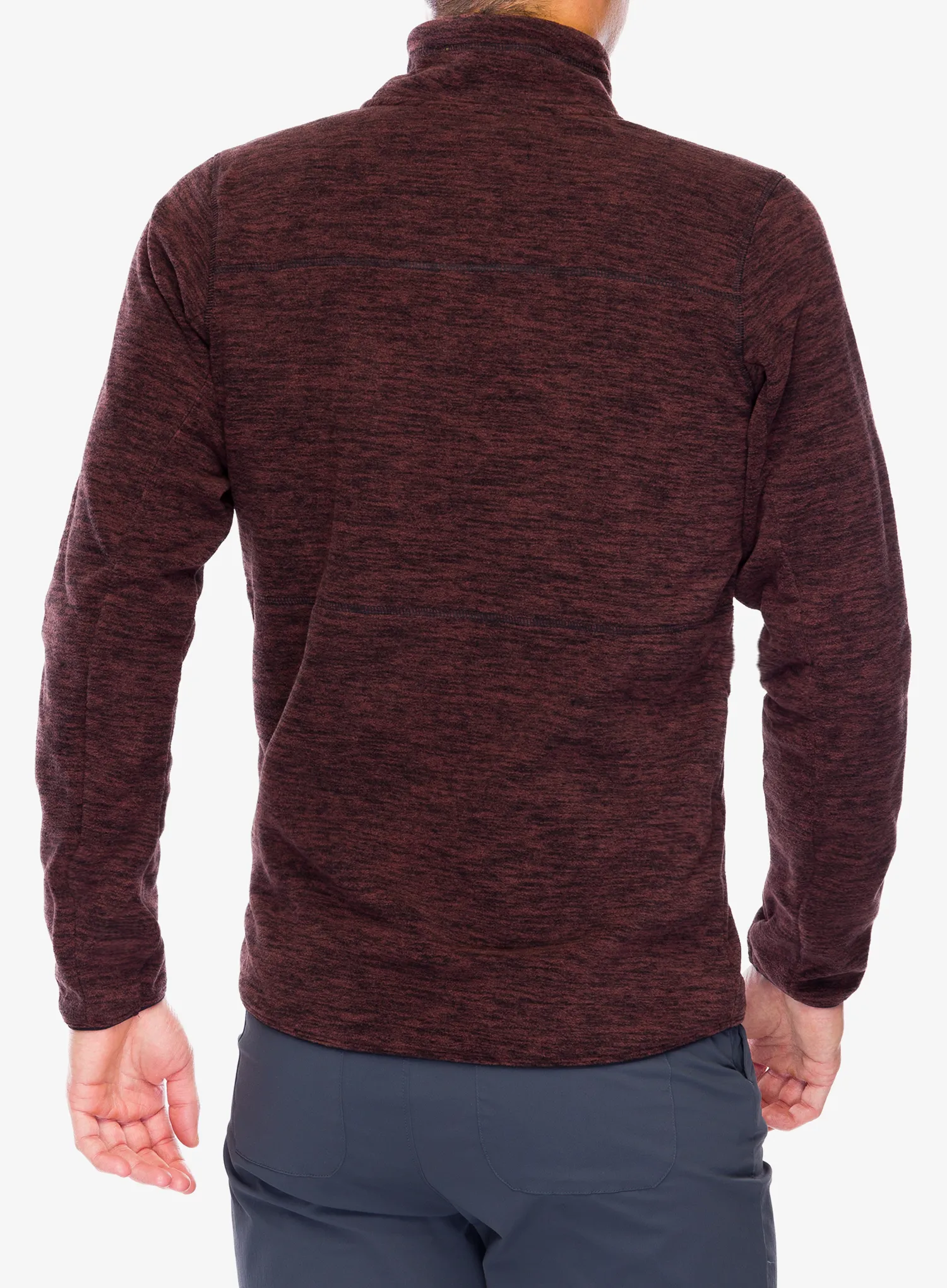 Fleece mikina Hannah Santon II - rum raisin mel