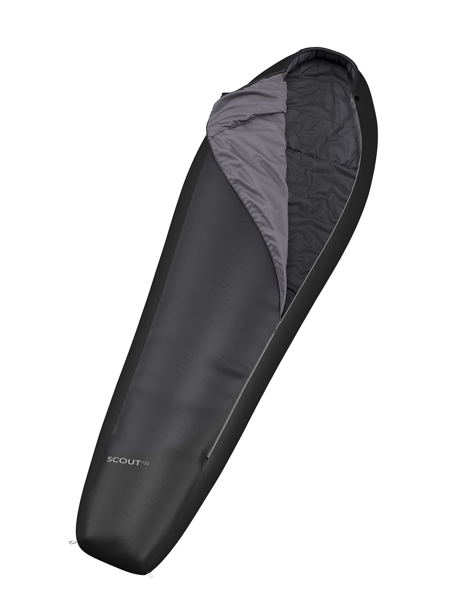 Spacák Hannah Scout 120 (190 cm) - blueberry/jet black