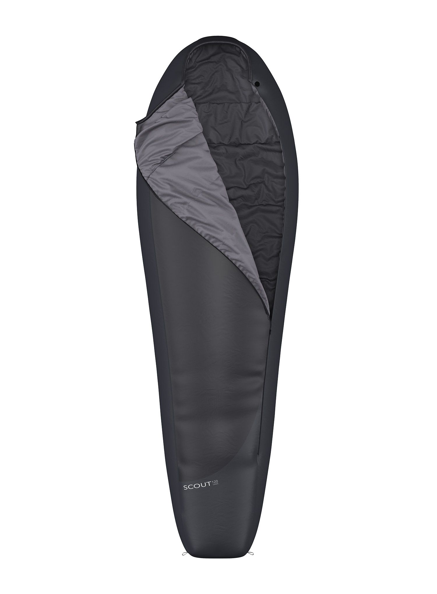 Spacák Hannah Scout 120 (195 cm) - blueberry/blue nights