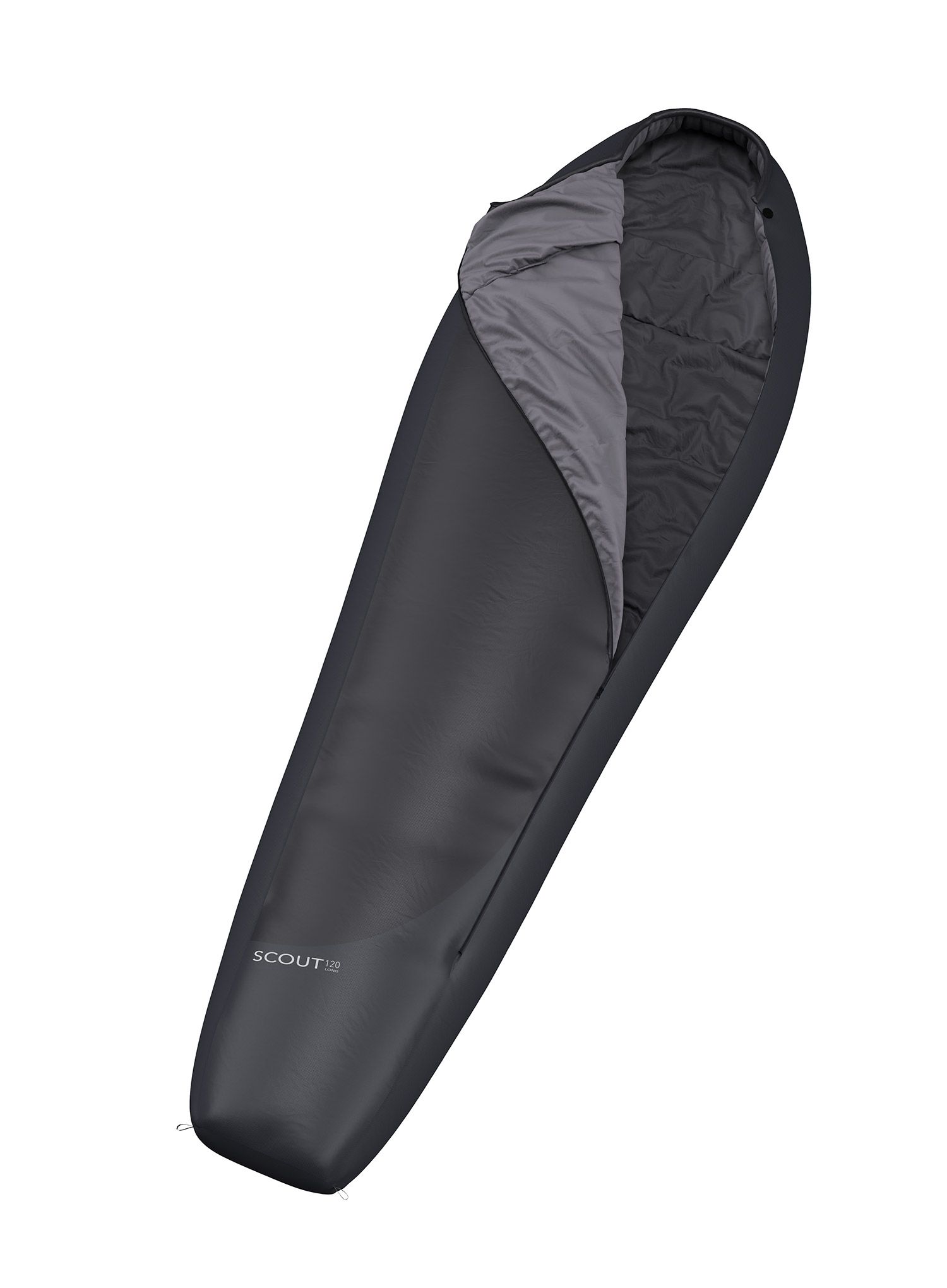 Spacák Hannah Scout 120 (195 cm) - blueberry/blue nights