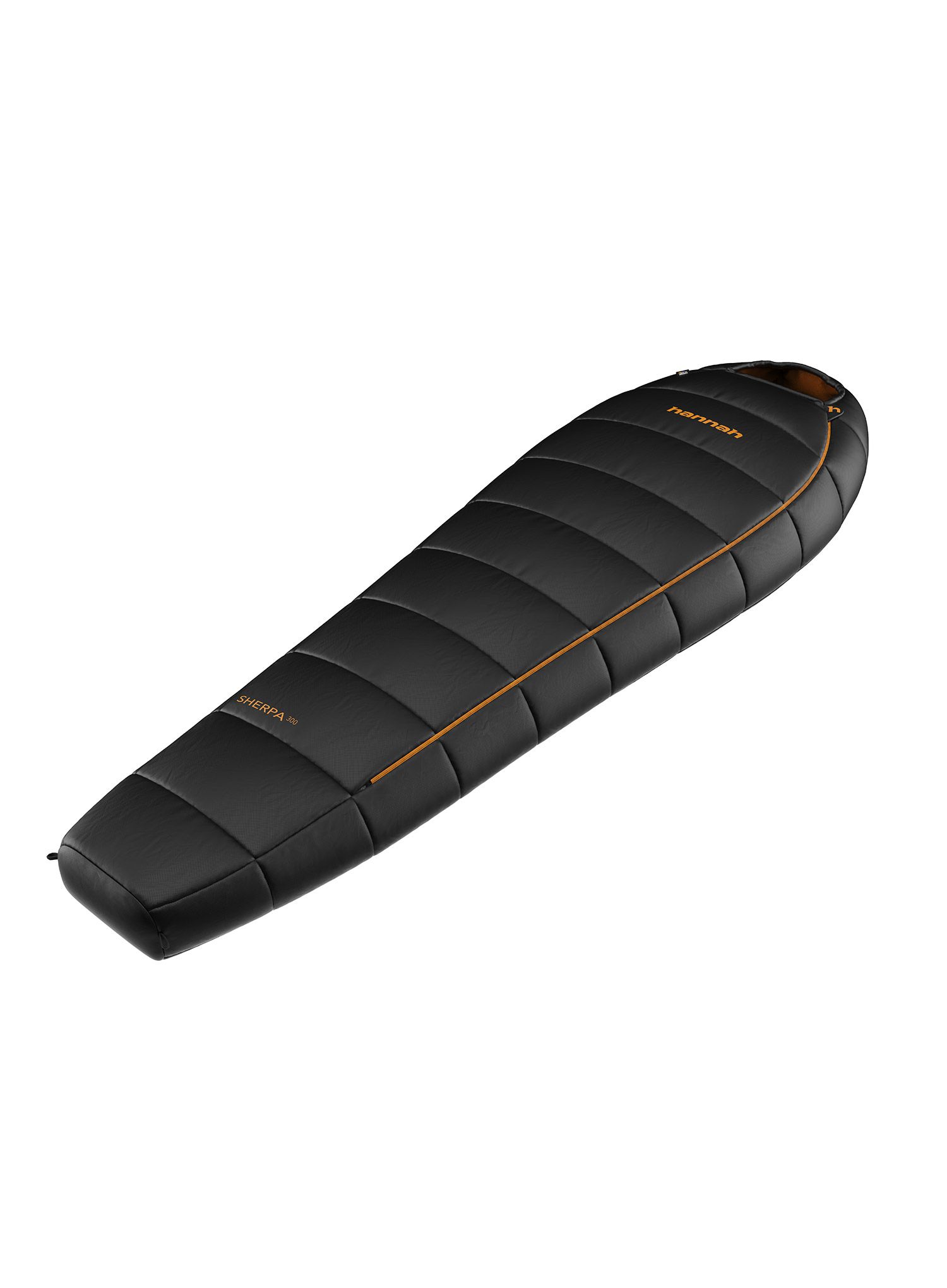 Spací pytel Hannah Sherpa 300 (190 cm) - jet black/inca gold