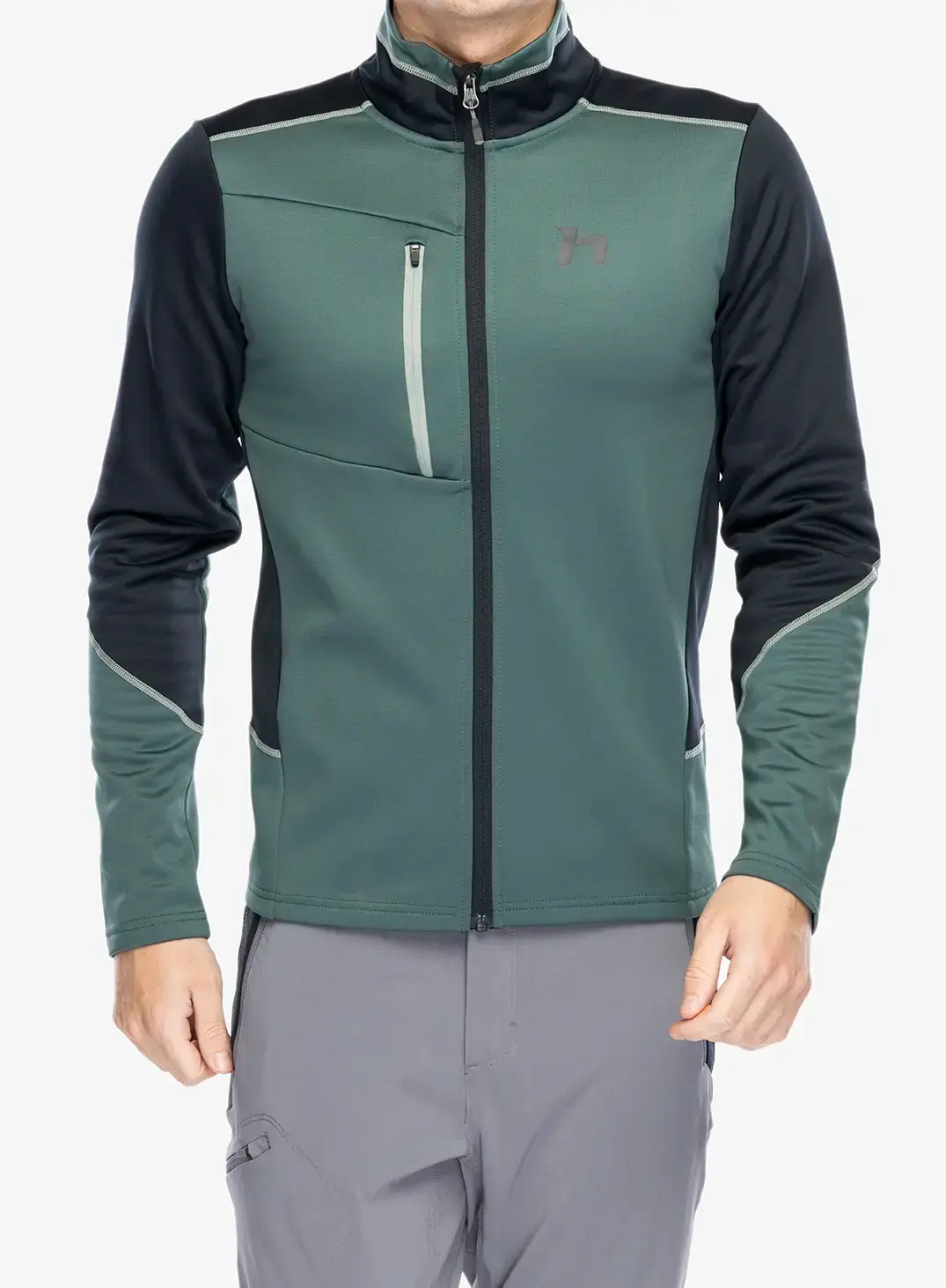 Fleece mikina Hannah Tariq - dark forest