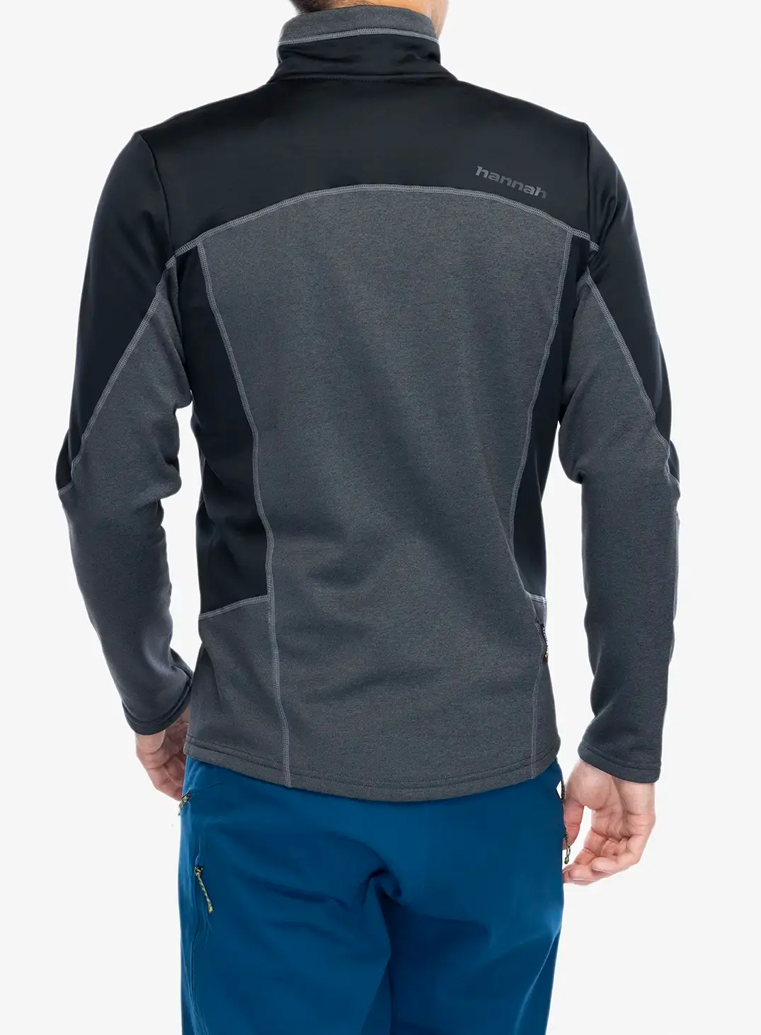 Fleece mikina Hannah Tariq - dark gray mel
