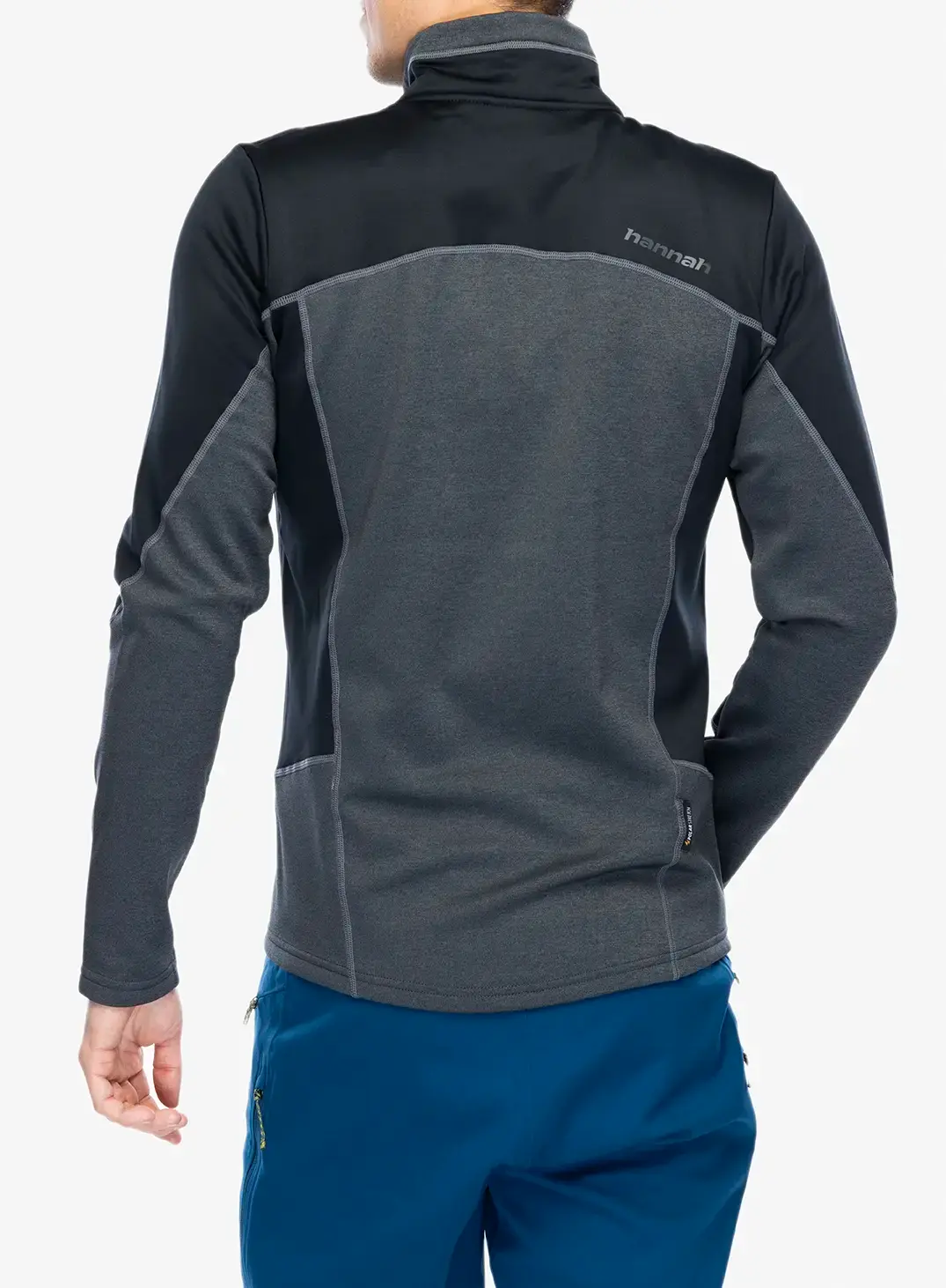 Fleece mikina Hannah Tariq - dark gray mel
