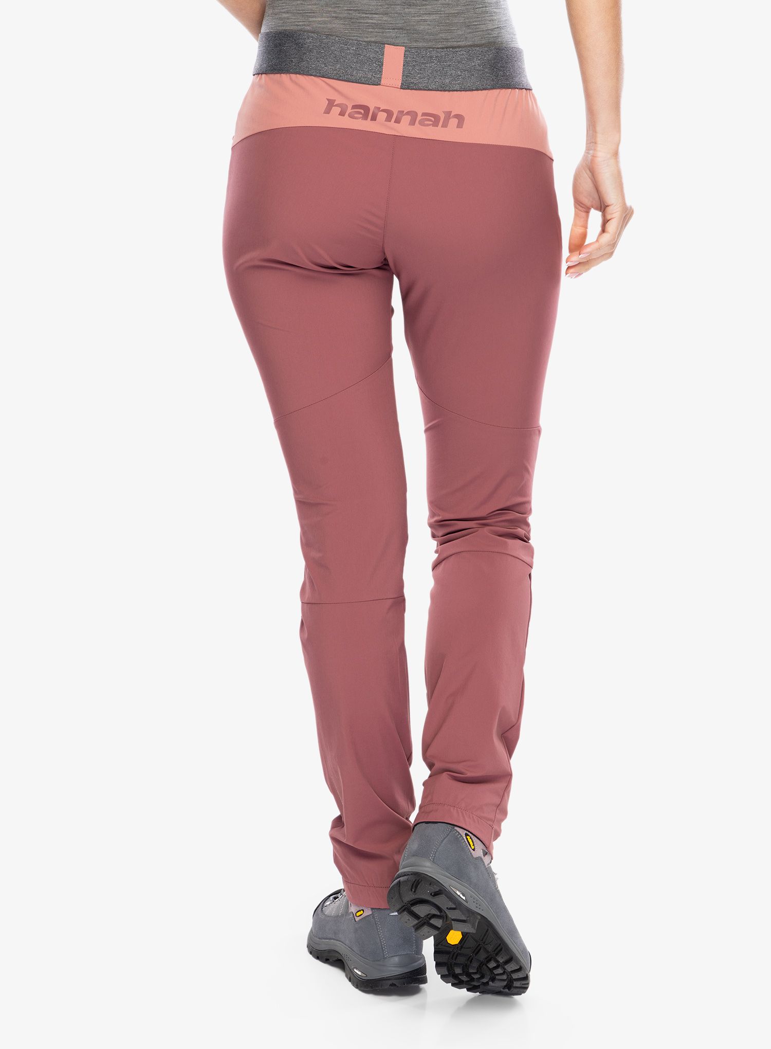 Softshellové kalhoty dámské Hannah Torrent - roan rouge/canyon rose