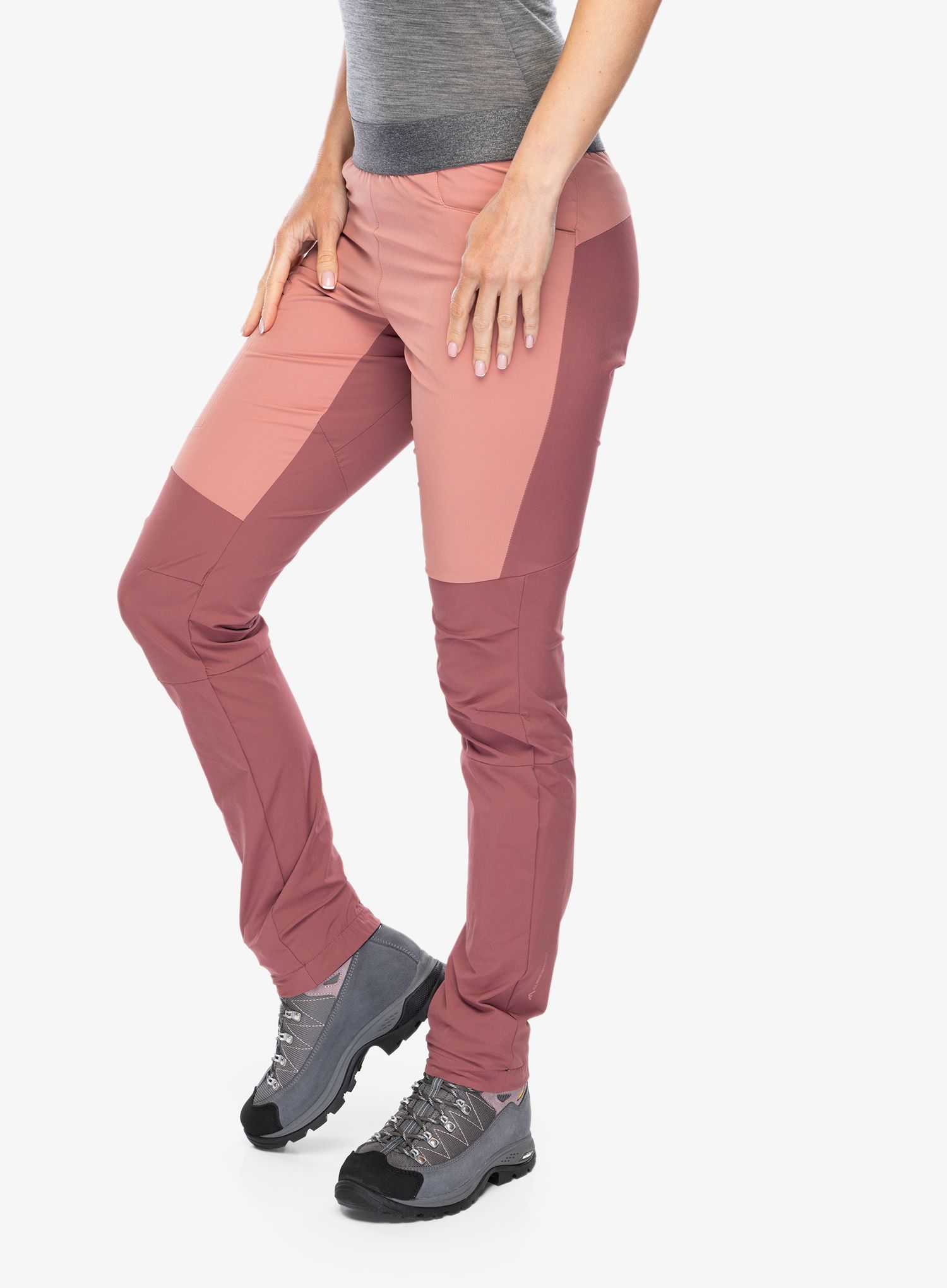 Softshellové kalhoty dámské Hannah Torrent - roan rouge/canyon rose