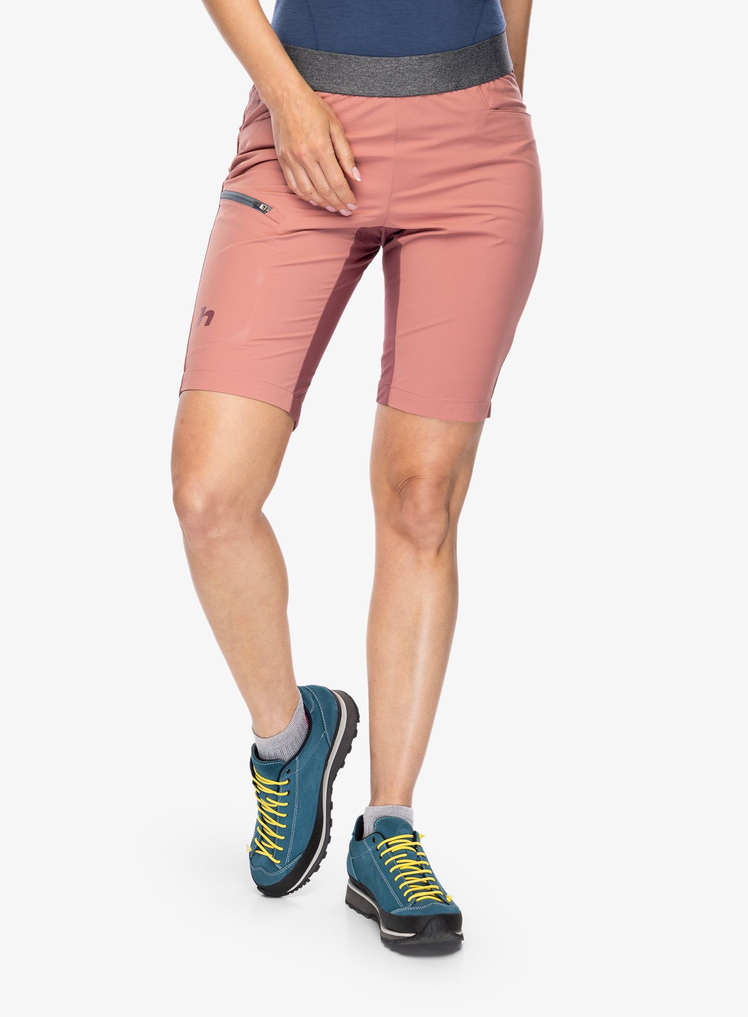 Turistické kraťasy dámské Hannah Torres W - canyon rose/roan rouge