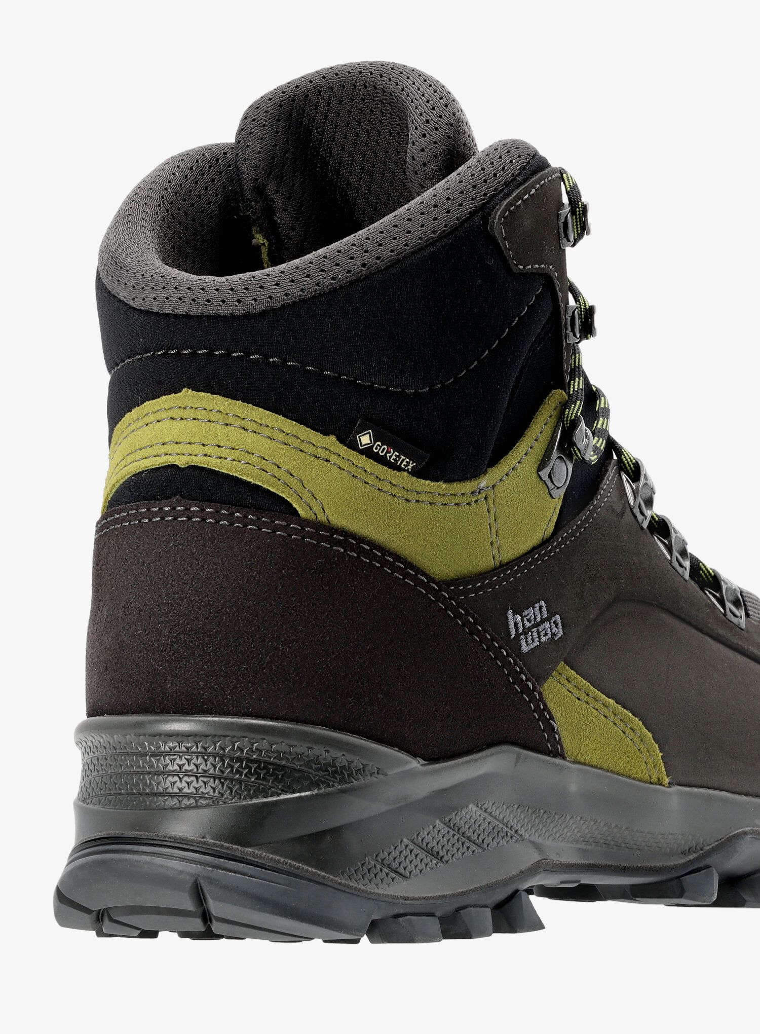 Trekové boty Hanwag Banks GTX - asphalt/green