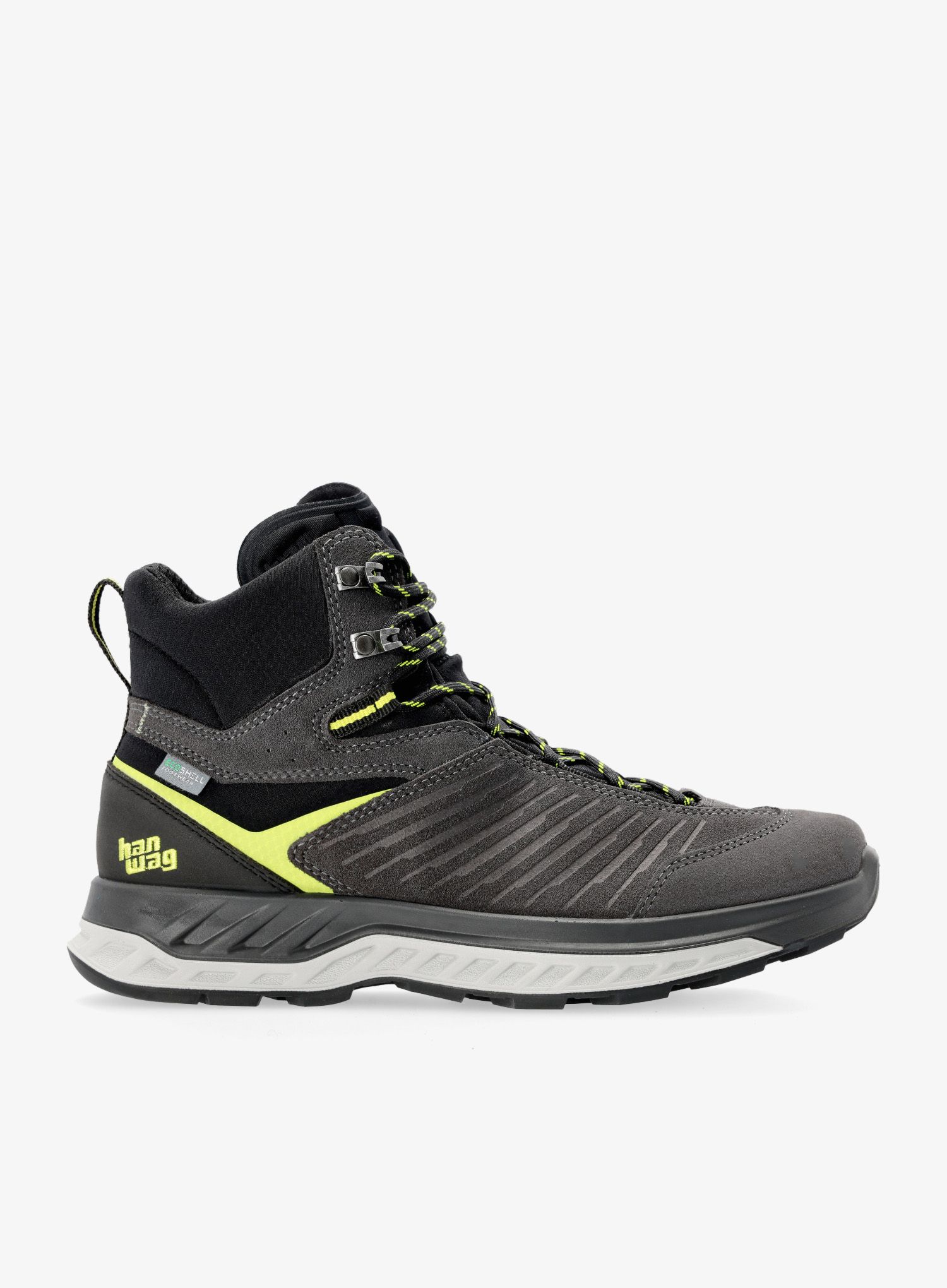 Turistické boty Hanwag Blueridge ES - asphalt/yellow