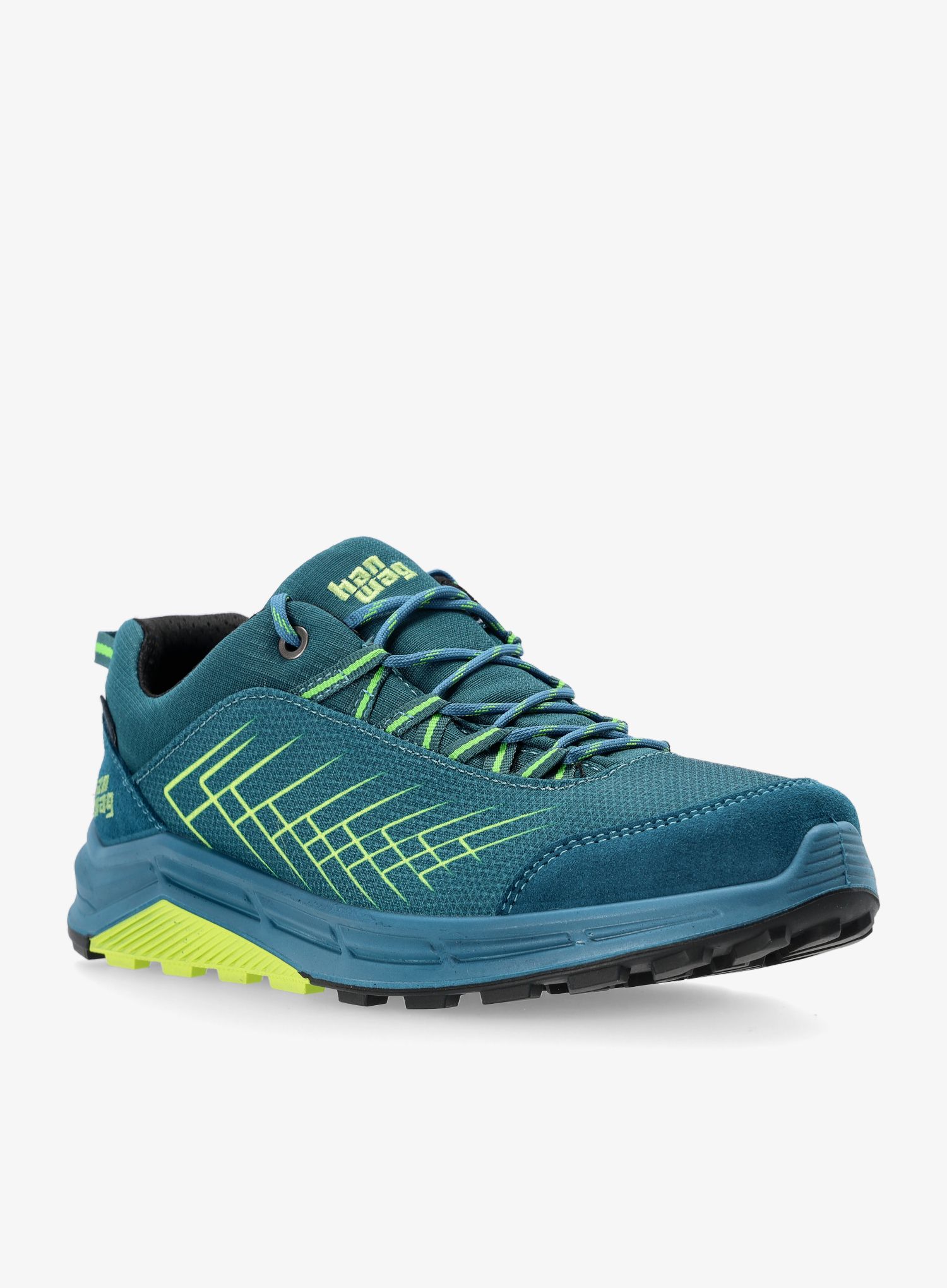 Turistické boty Hanwag Coastridge Low ES - seablue/sulphur